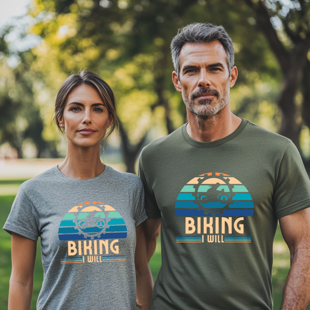 Biking I Will T-Shirt