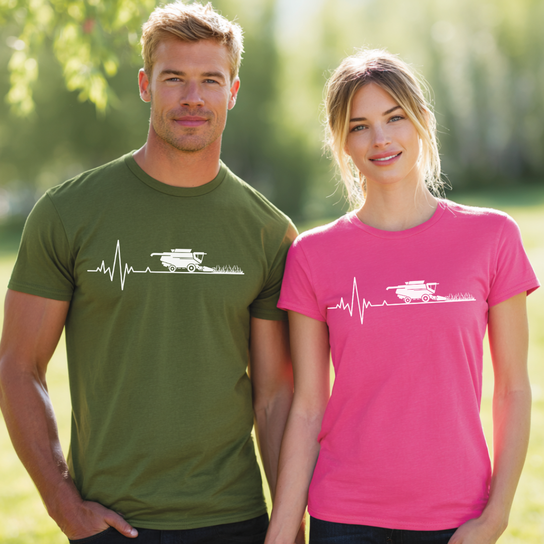 Farming Heartbeat T-Shirt | Farm Life Tee