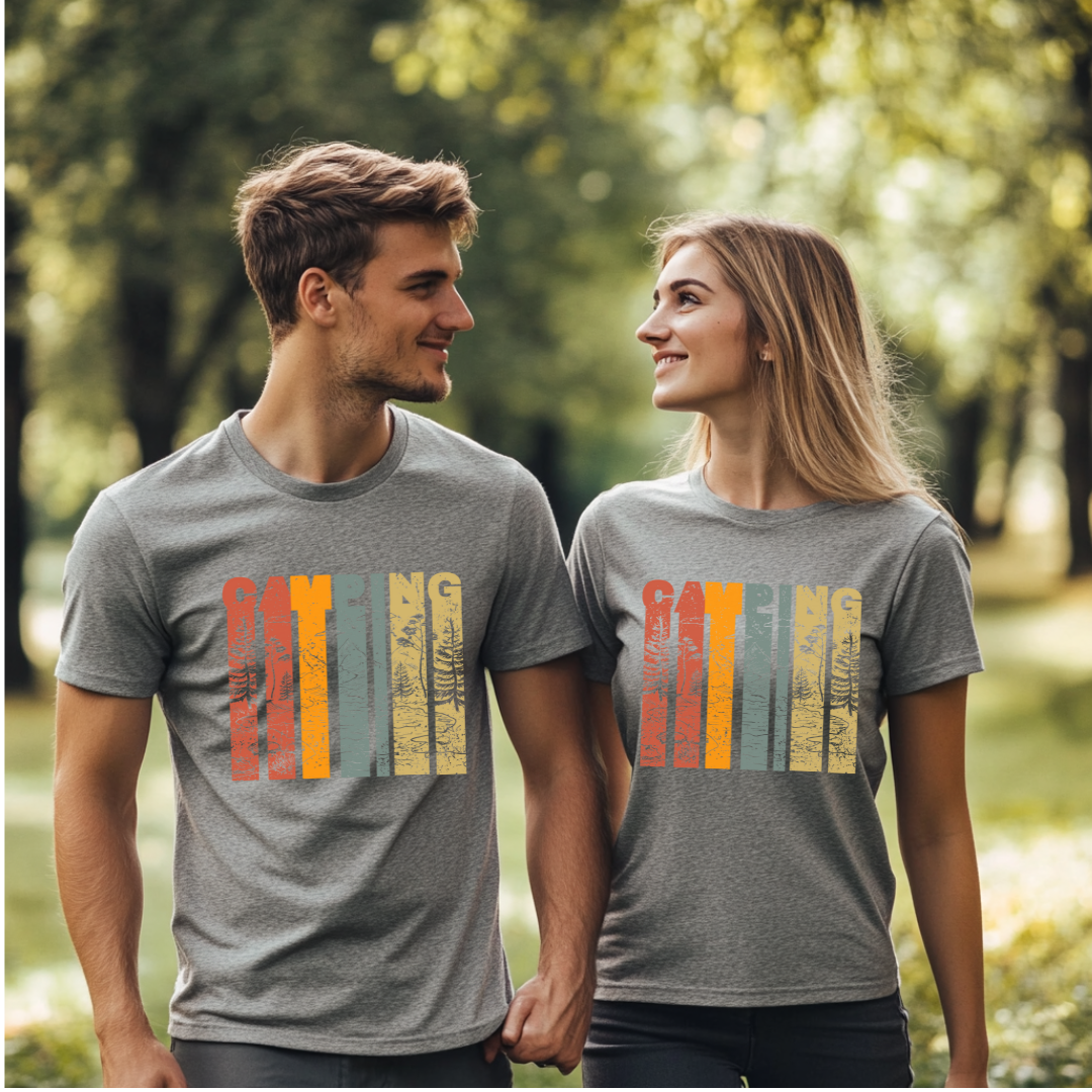 Camping Grunge T-Shirt | Camping Gift Ideas
