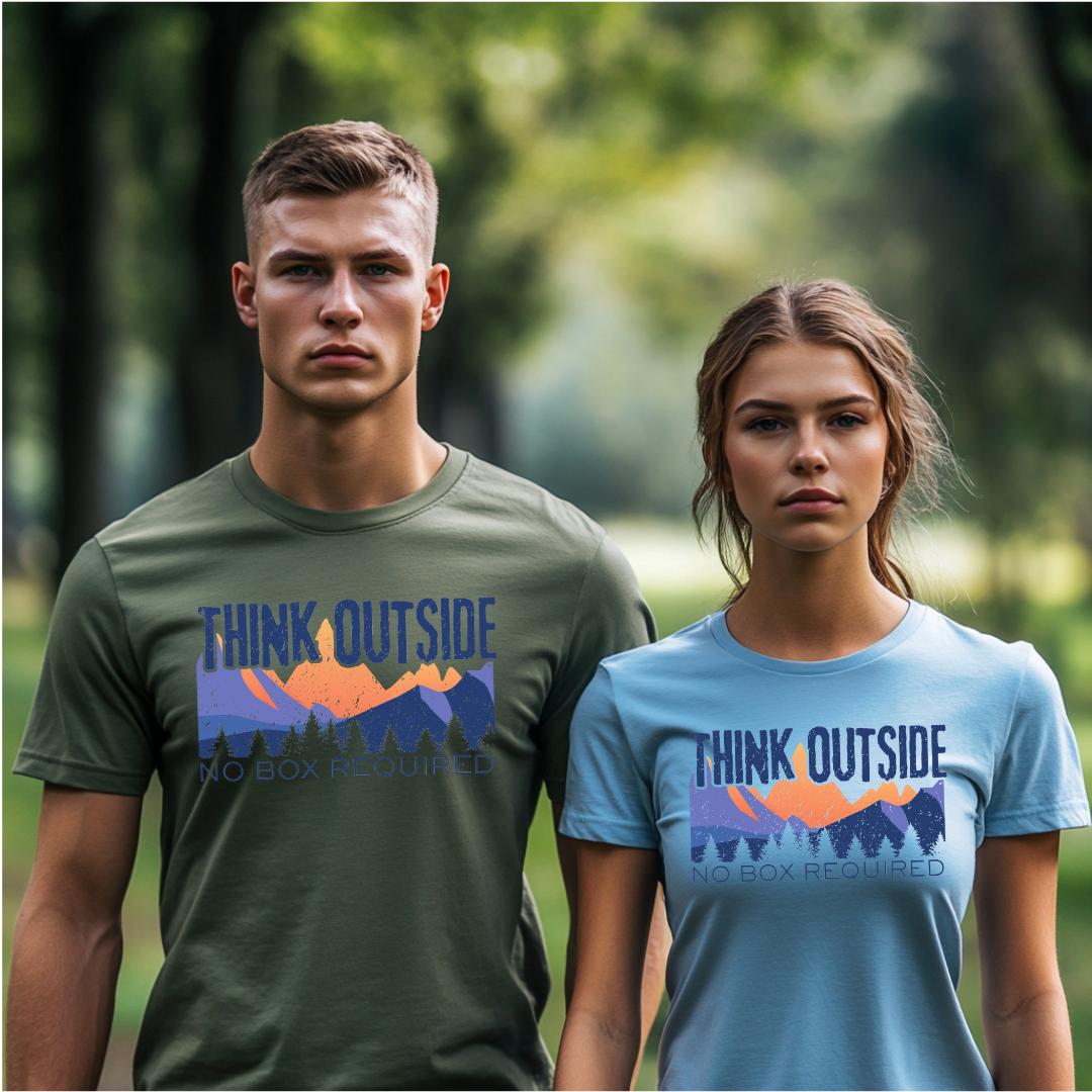 Think Outside T-Shirt | Camping Gift Ideas