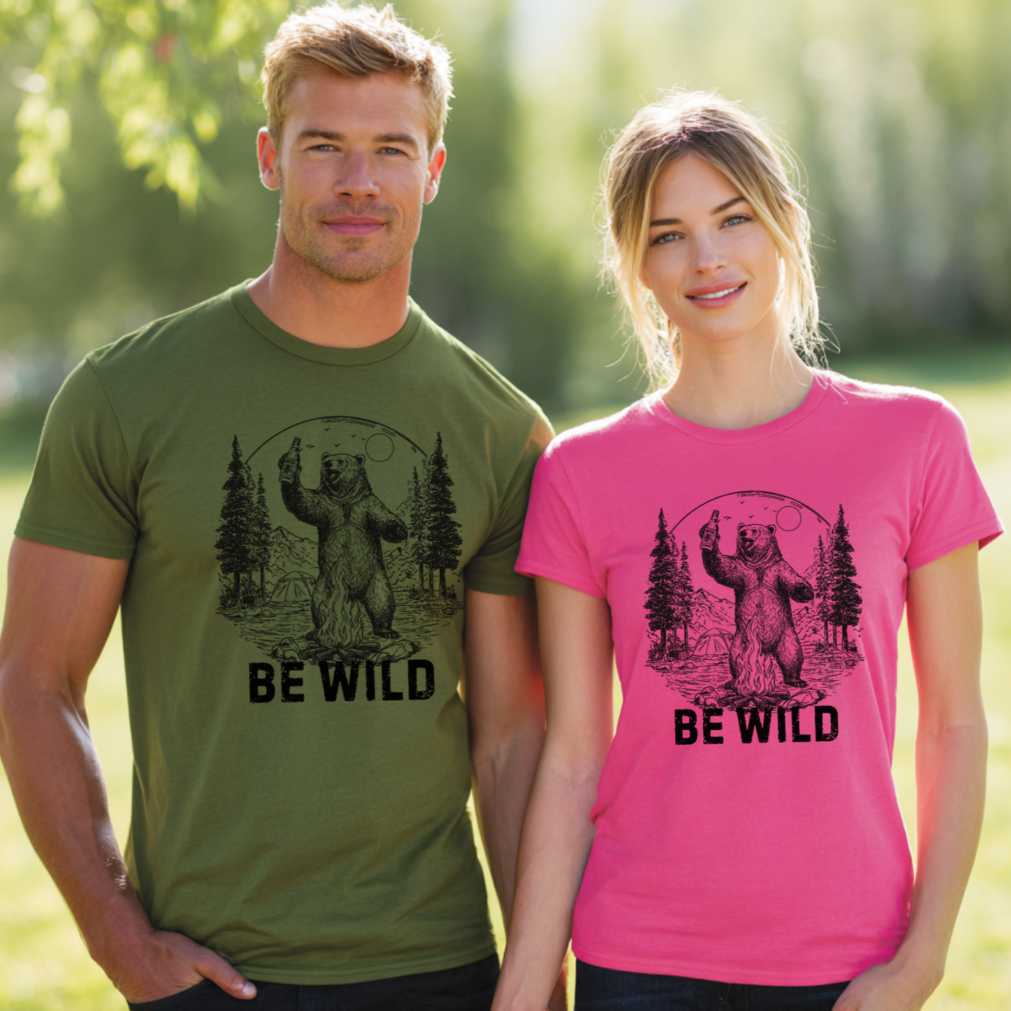 Be Wild T-Shirt | Camping Gift Ideas
