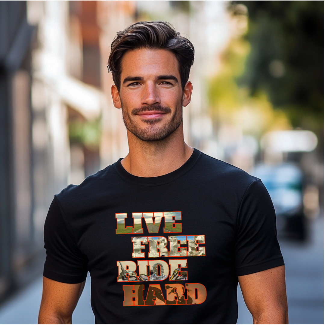 Live Free Ride Hard T-Shirt