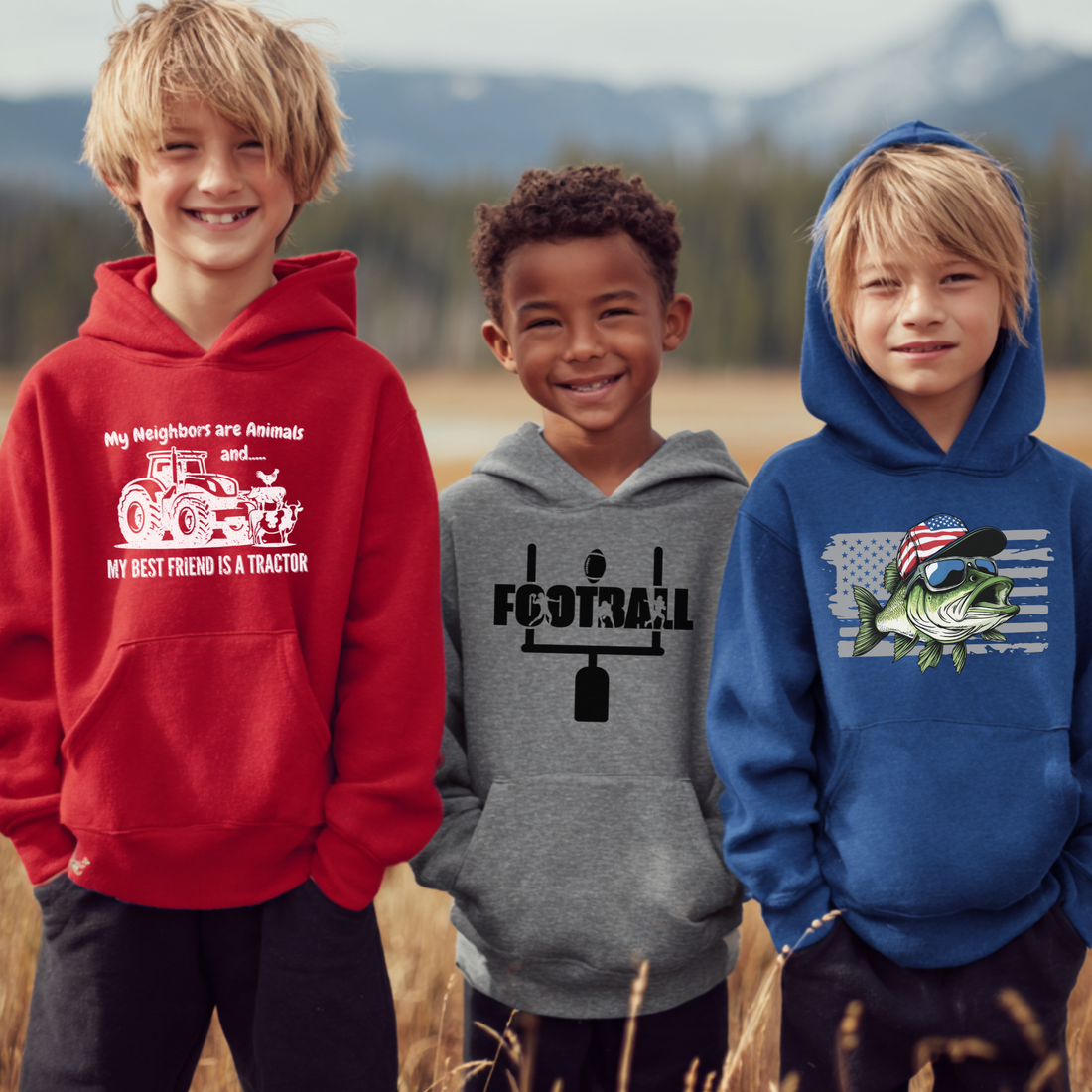 Youth T-Shirts, Sweatshirts & Hoodies for Every Adventure
