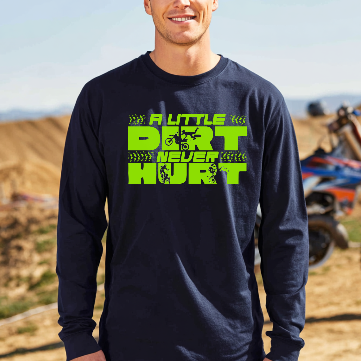 Long Sleeve Tees | Bikers Graphic Long Sleeve Tee Shirts