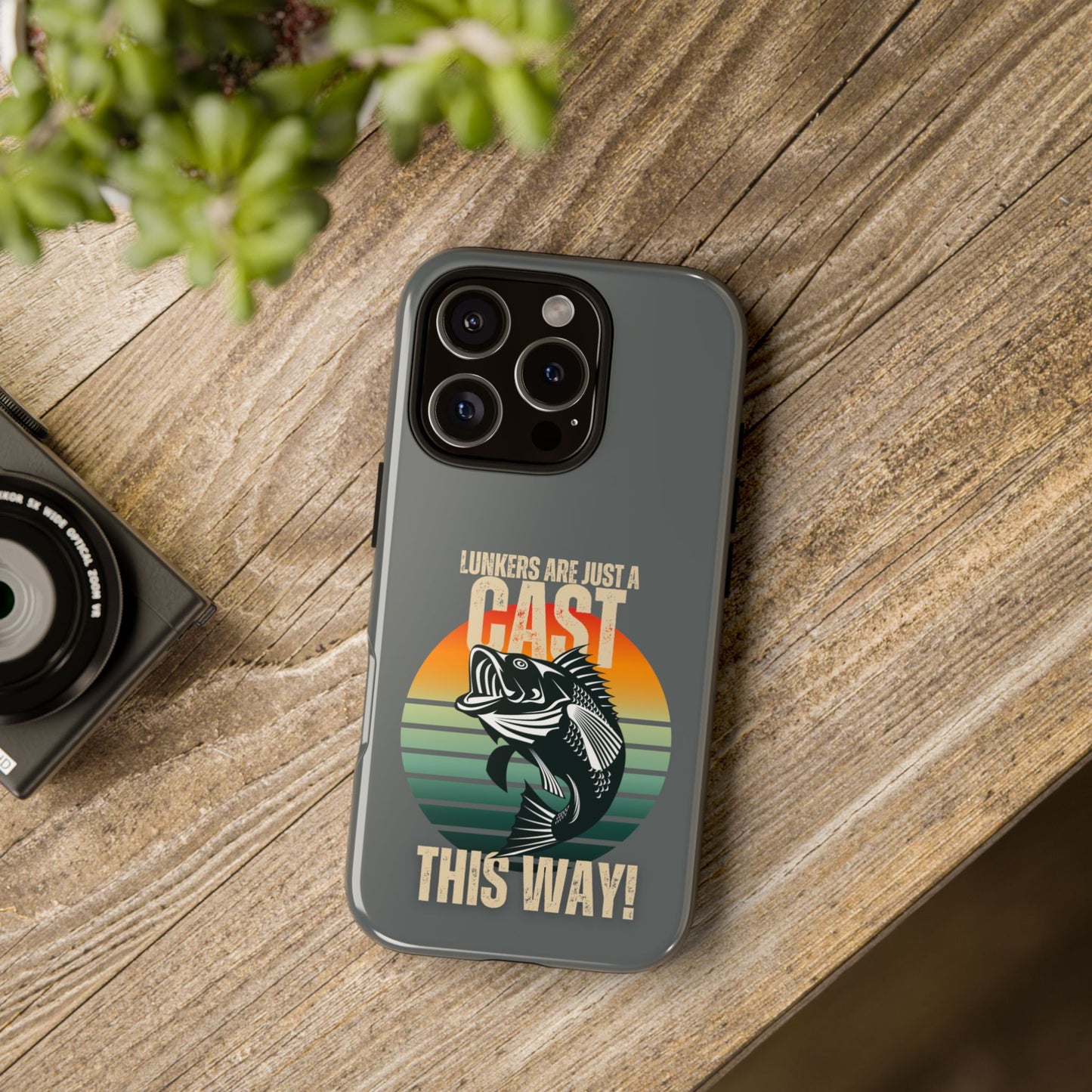 Cell Phone Case | Lunkers This Way | For iPhone, Samsung Galaxy, and Google Pixel