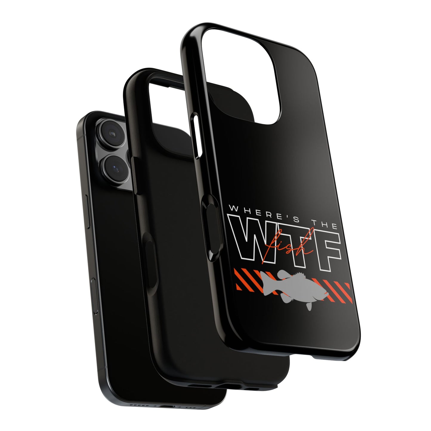 Cell Phone Case | WTF Where's the Fish | For iPhone, Samsung Galaxy, and Google Pixel