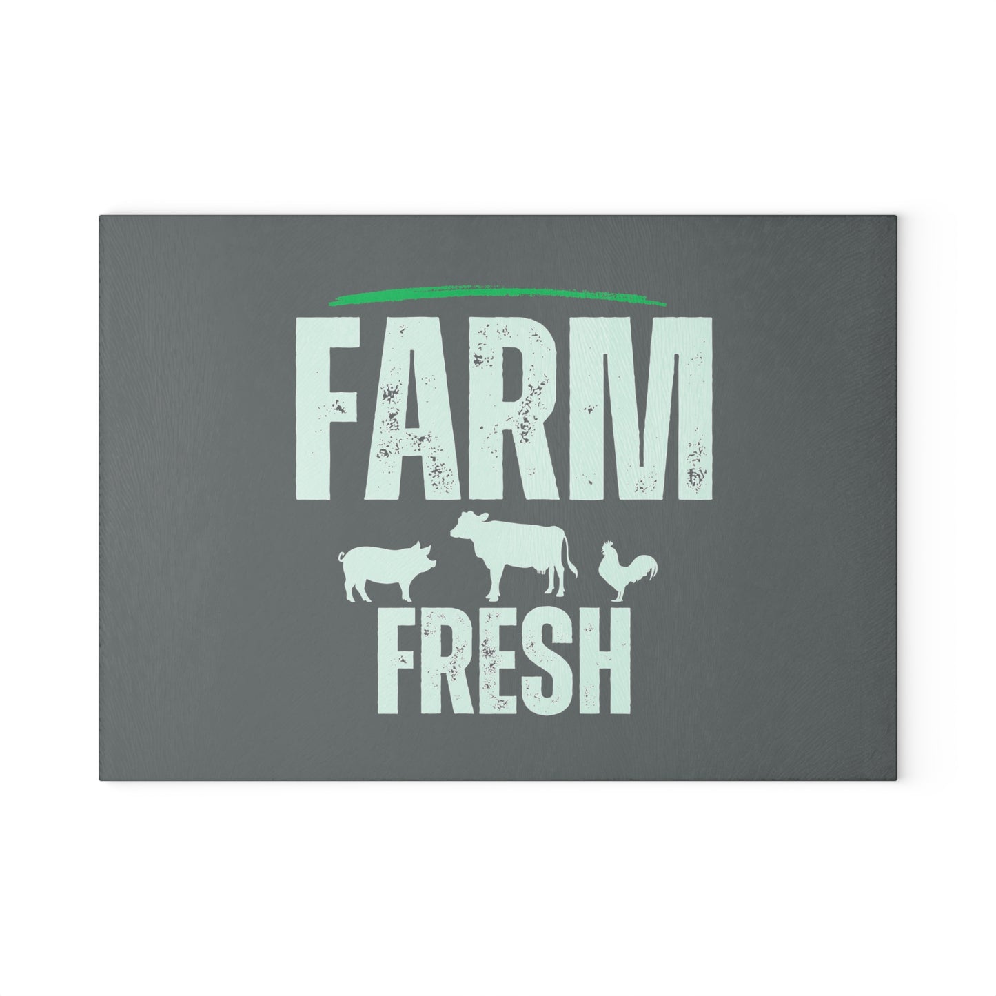 Glass Cutting Board - Farm Fresh