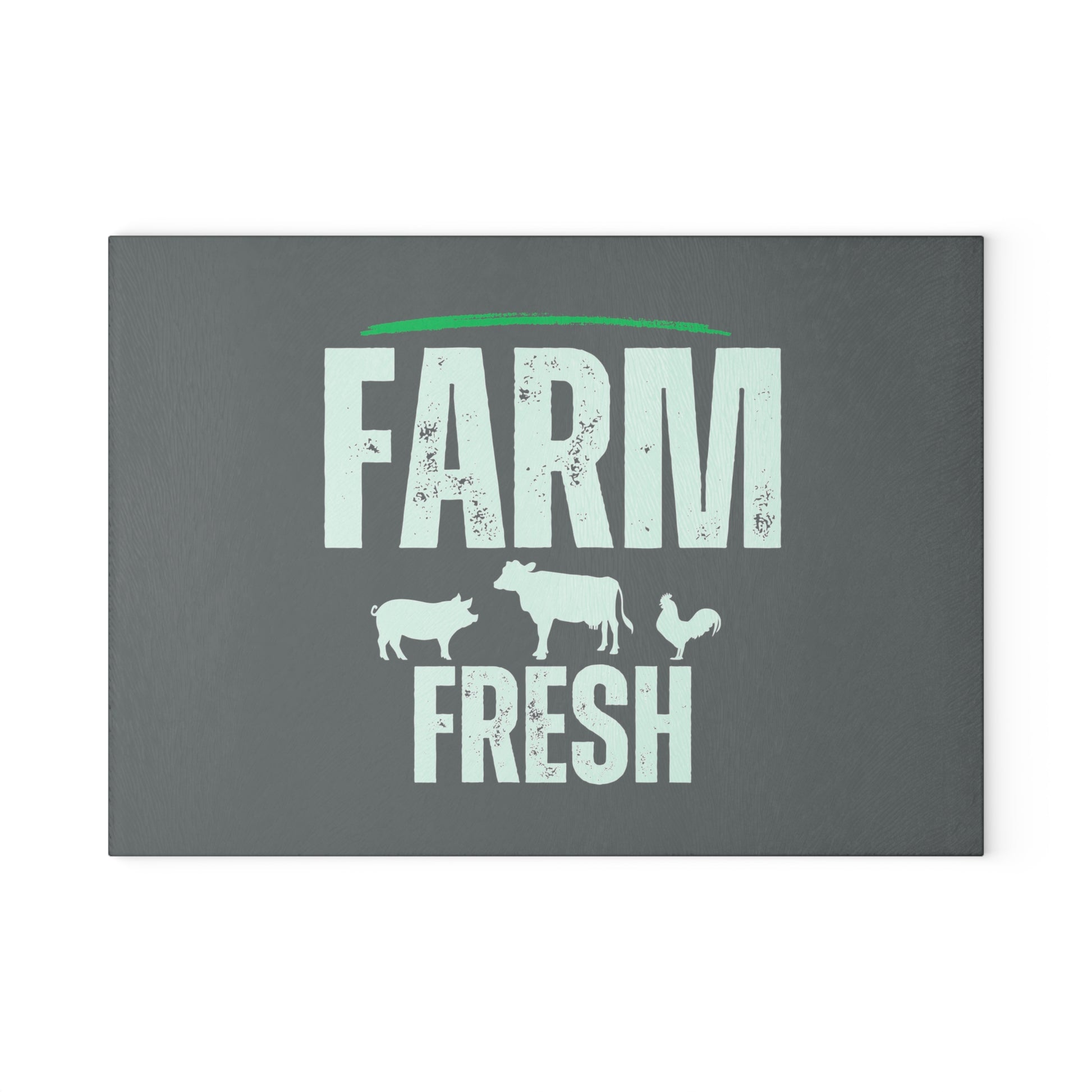 Glass Cutting Board - Farm Fresh