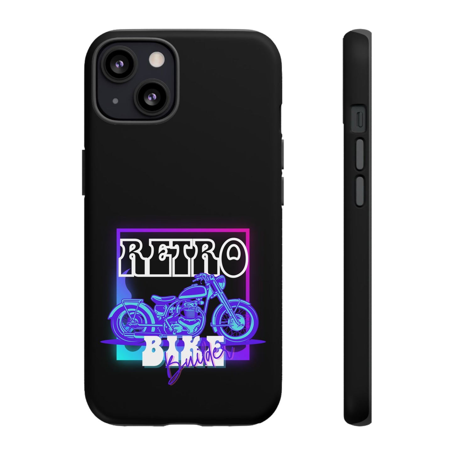 Cell Phone Case | Retro Bike Builder | For iPhone, Samsung Galaxy, and Google Pixel