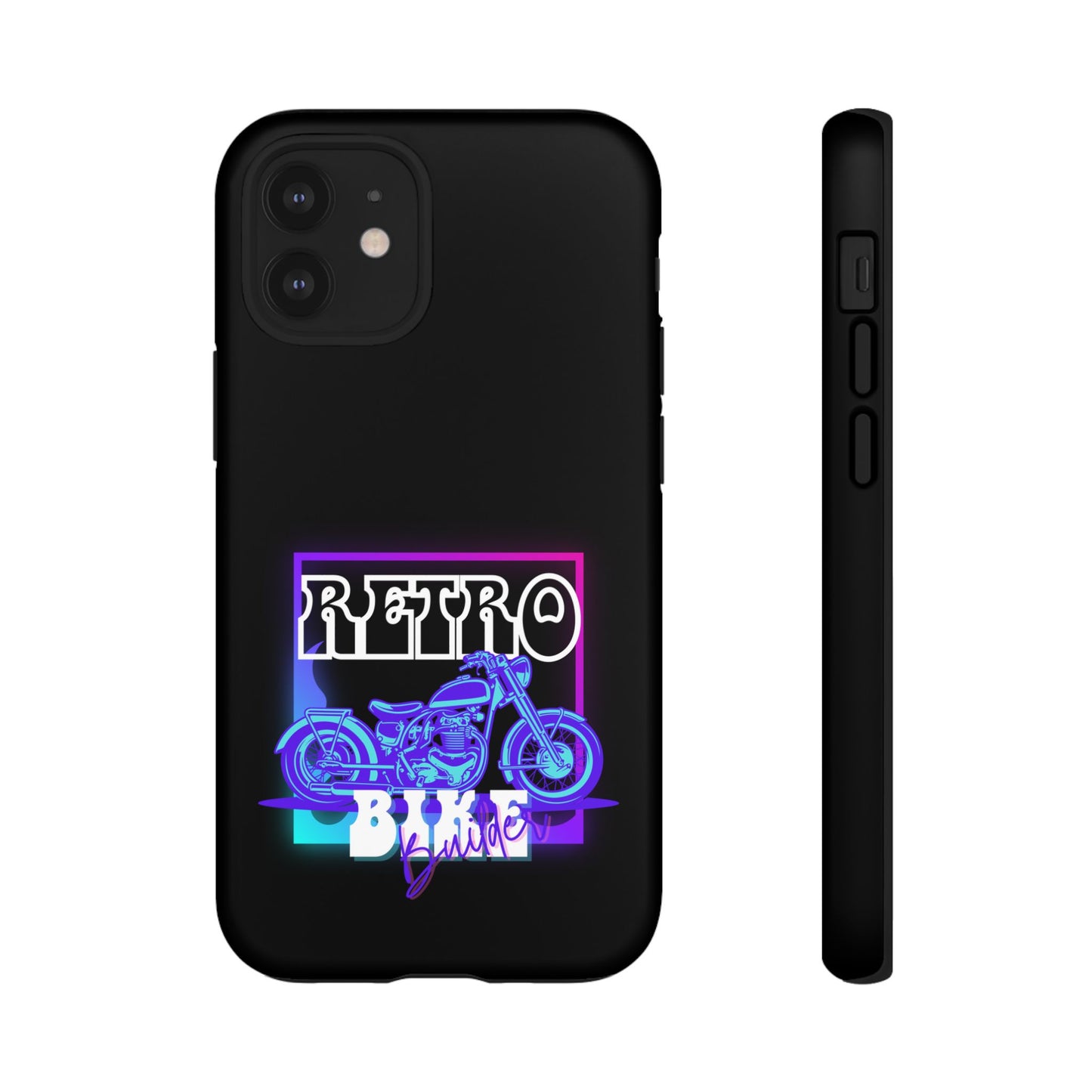Cell Phone Case | Retro Bike Builder | For iPhone, Samsung Galaxy, and Google Pixel