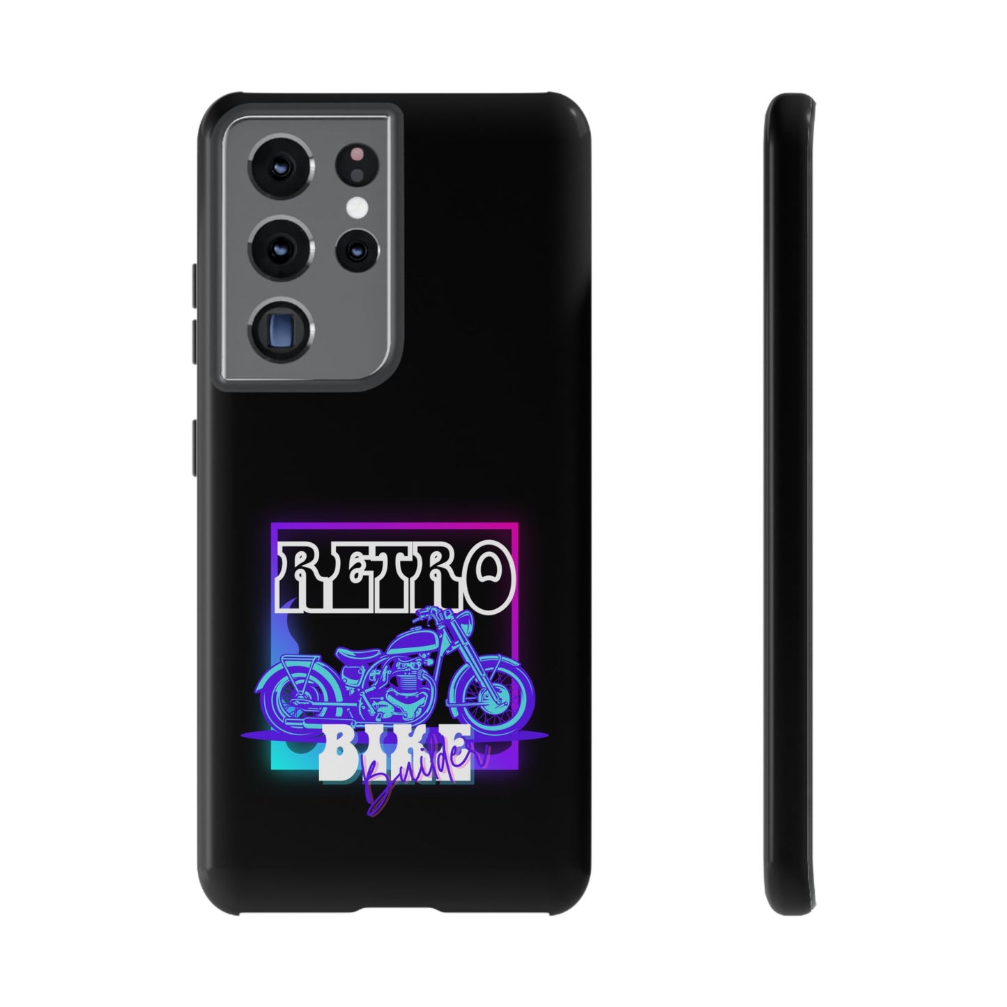 Cell Phone Case | Retro Bike Builder | For iPhone, Samsung Galaxy, and Google Pixel
