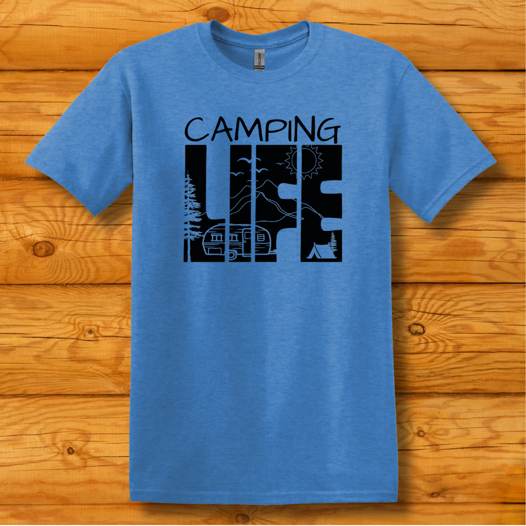 This is image of  Camping Life T-Shirt version 9