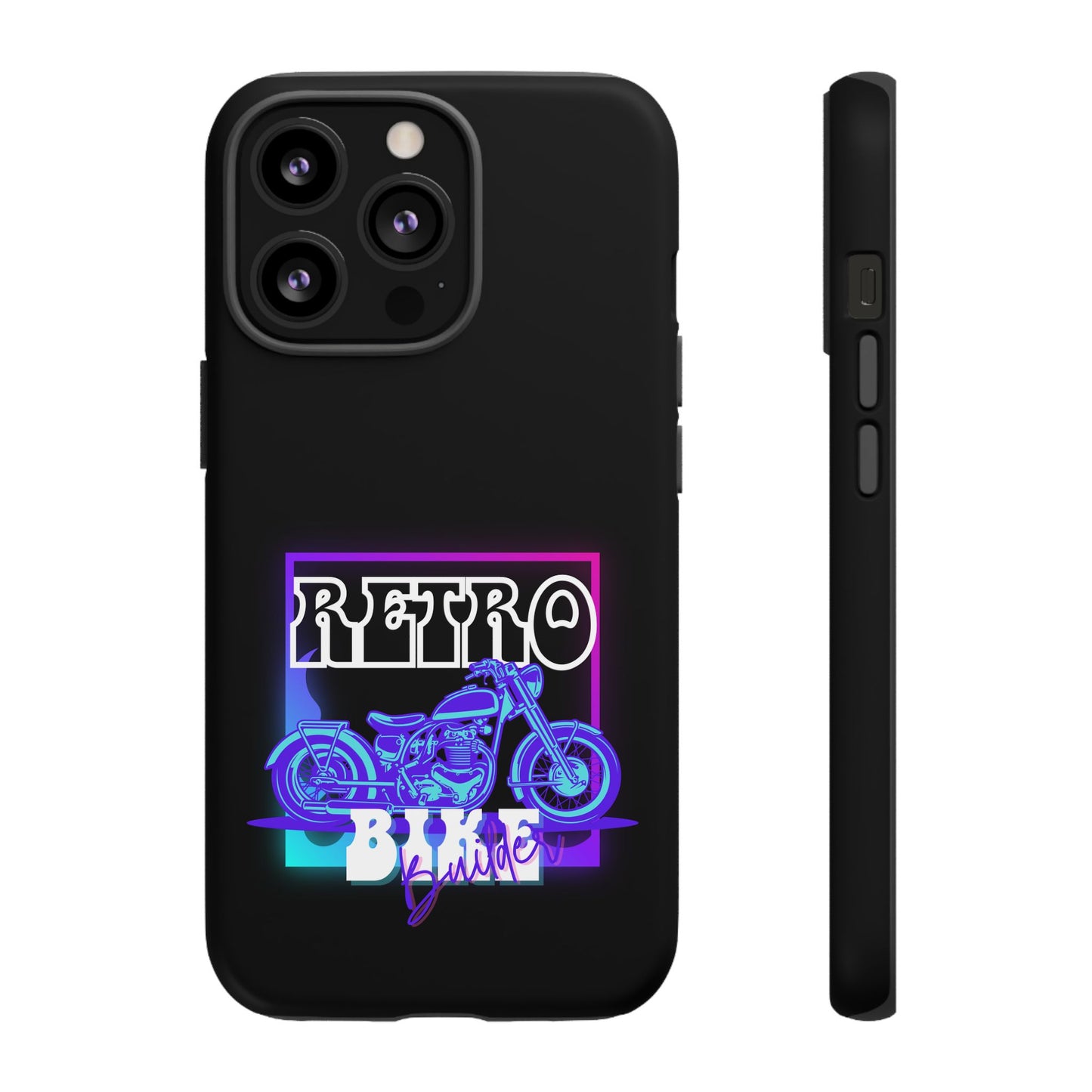 Cell Phone Case | Retro Bike Builder | For iPhone, Samsung Galaxy, and Google Pixel