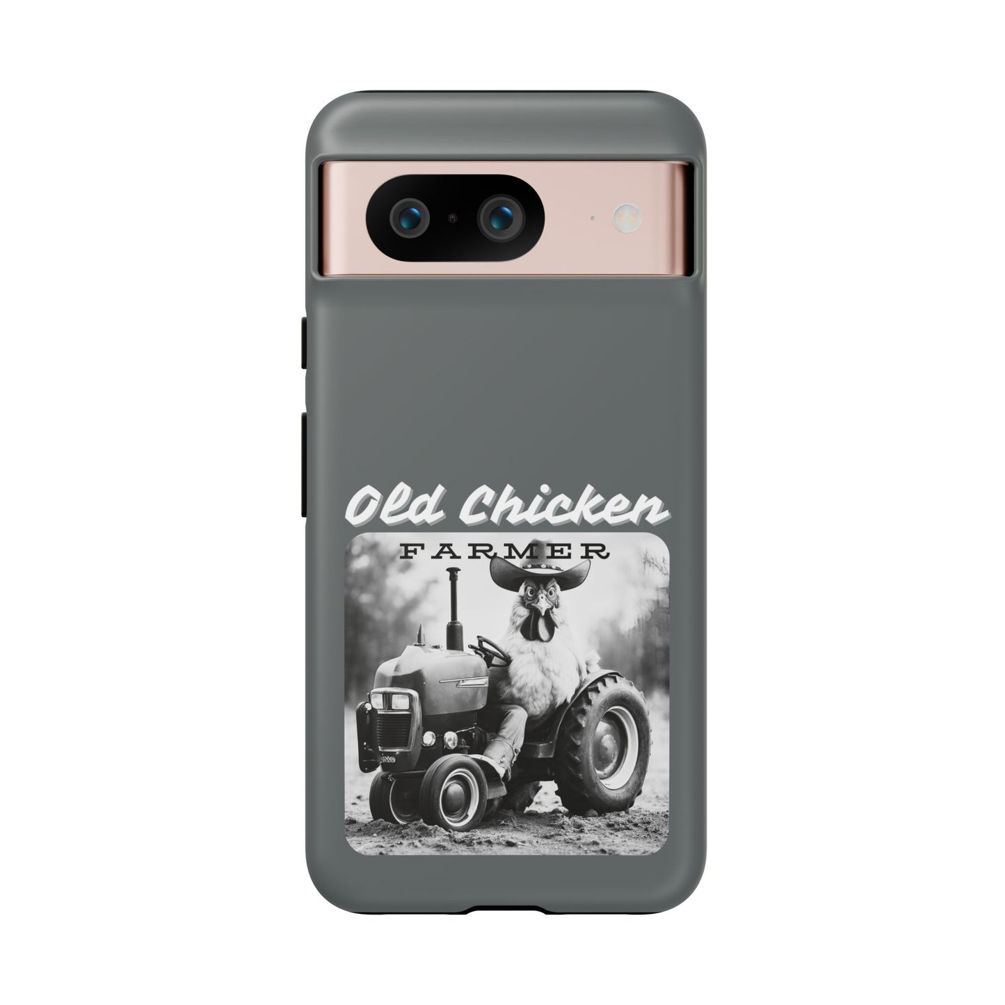 Cell Phone Case | Old Chicken Farmer | For iPhone, Samsung Galaxy, and Google Pixel