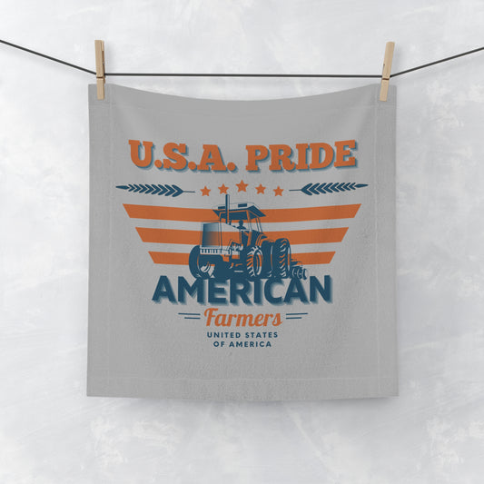 Face Towel - USA Pride American Farmers