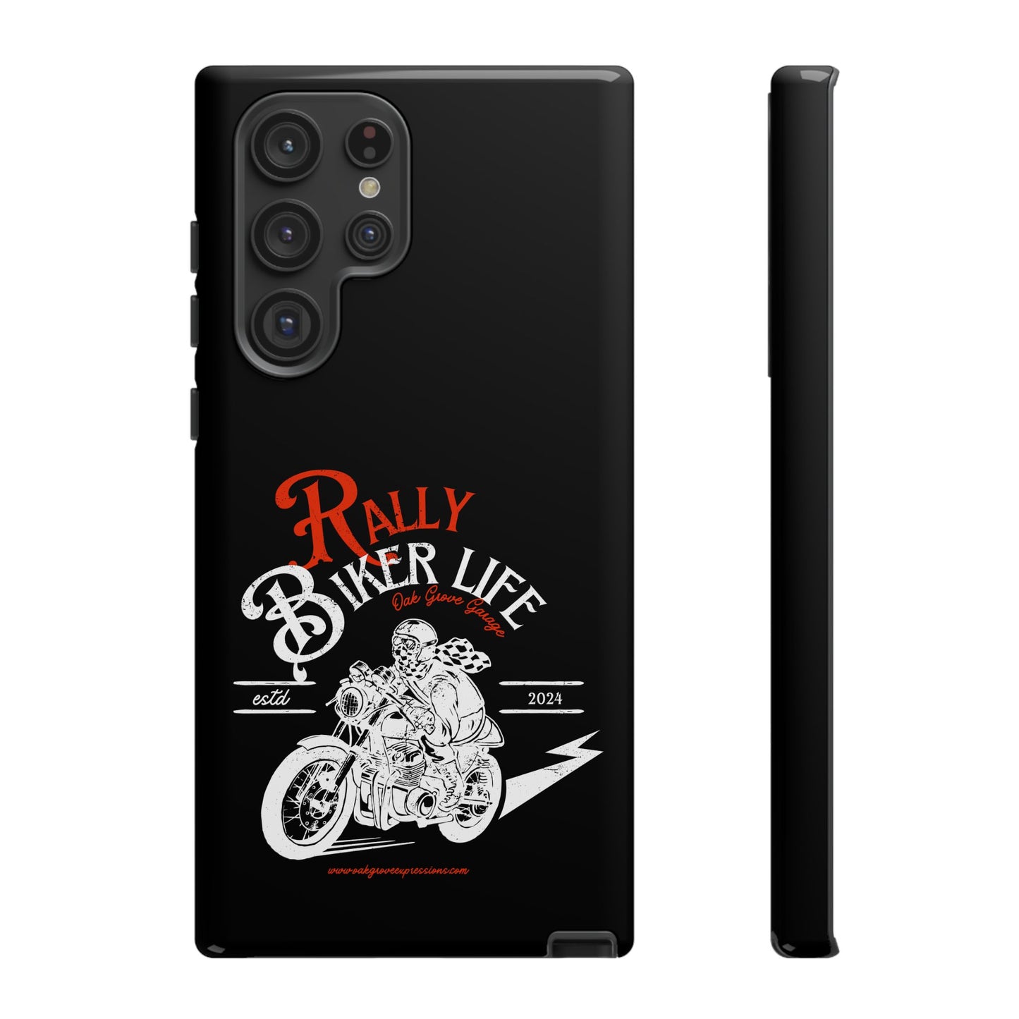 Cell Phone Case | Rally Biker Life | For iPhone, Samsung Galaxy, and Google Pixel