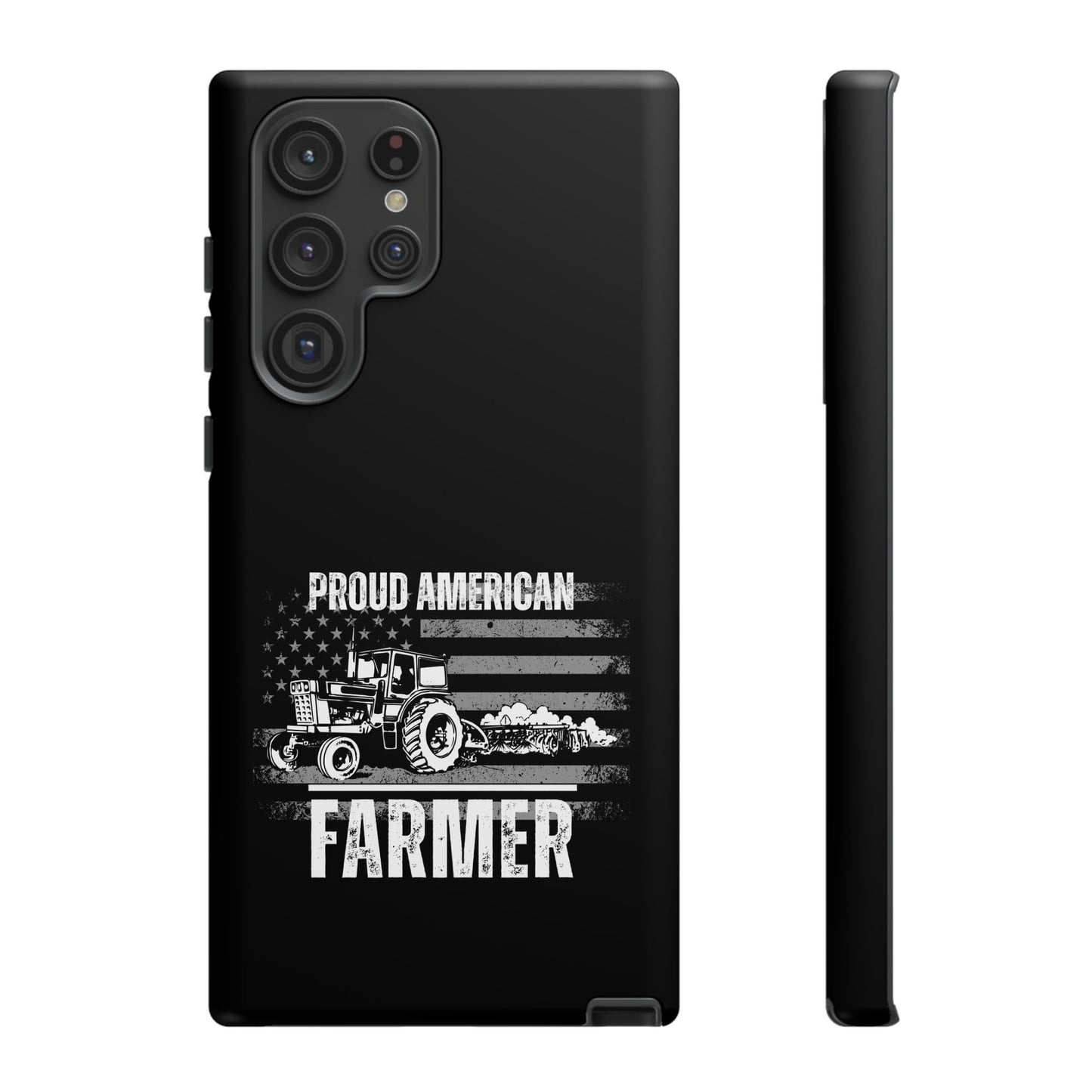 Cell Phone Case | Proud American Farmer | For iPhone, Samsung Galaxy, and Google Pixel