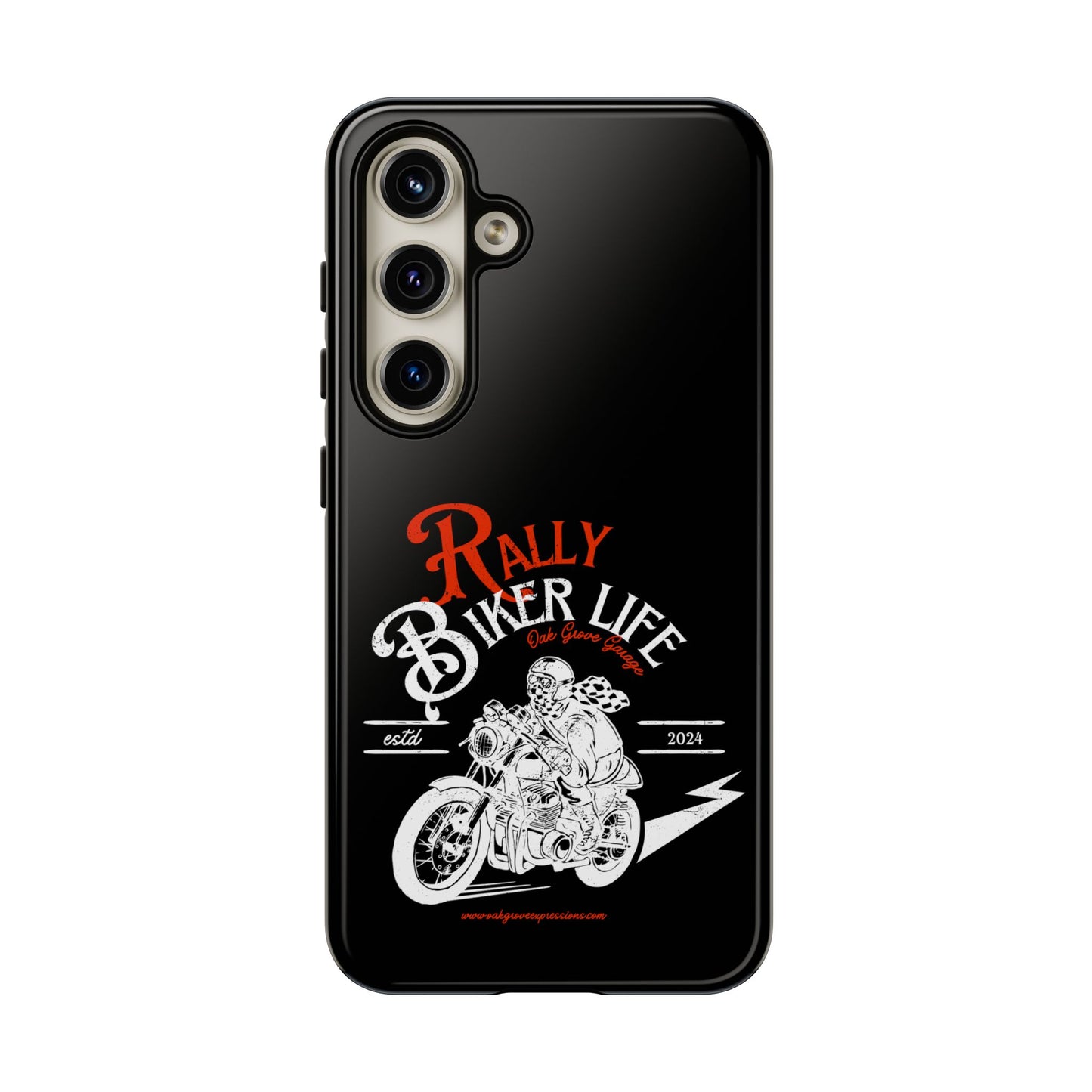 Cell Phone Case | Rally Biker Life | For iPhone, Samsung Galaxy, and Google Pixel