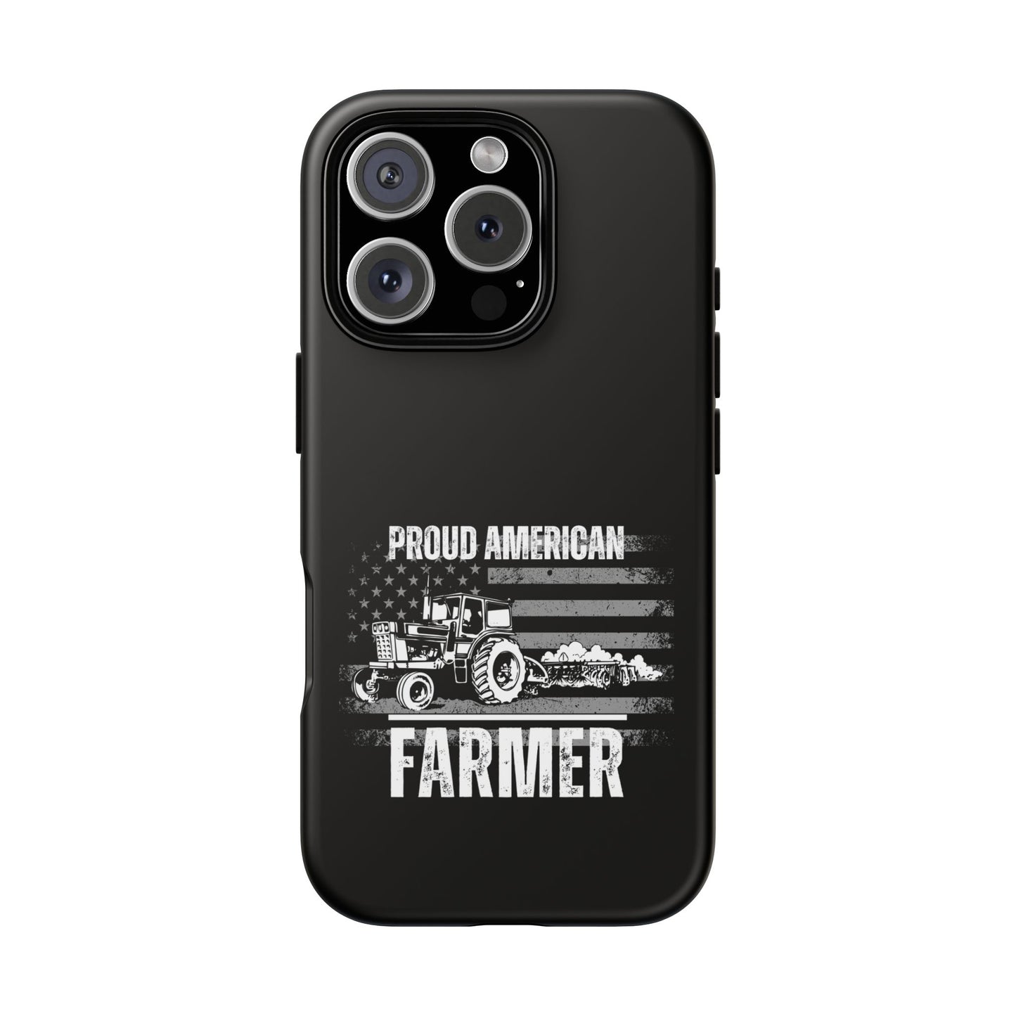 Cell Phone Case | Proud American Farmer | For iPhone, Samsung Galaxy, and Google Pixel