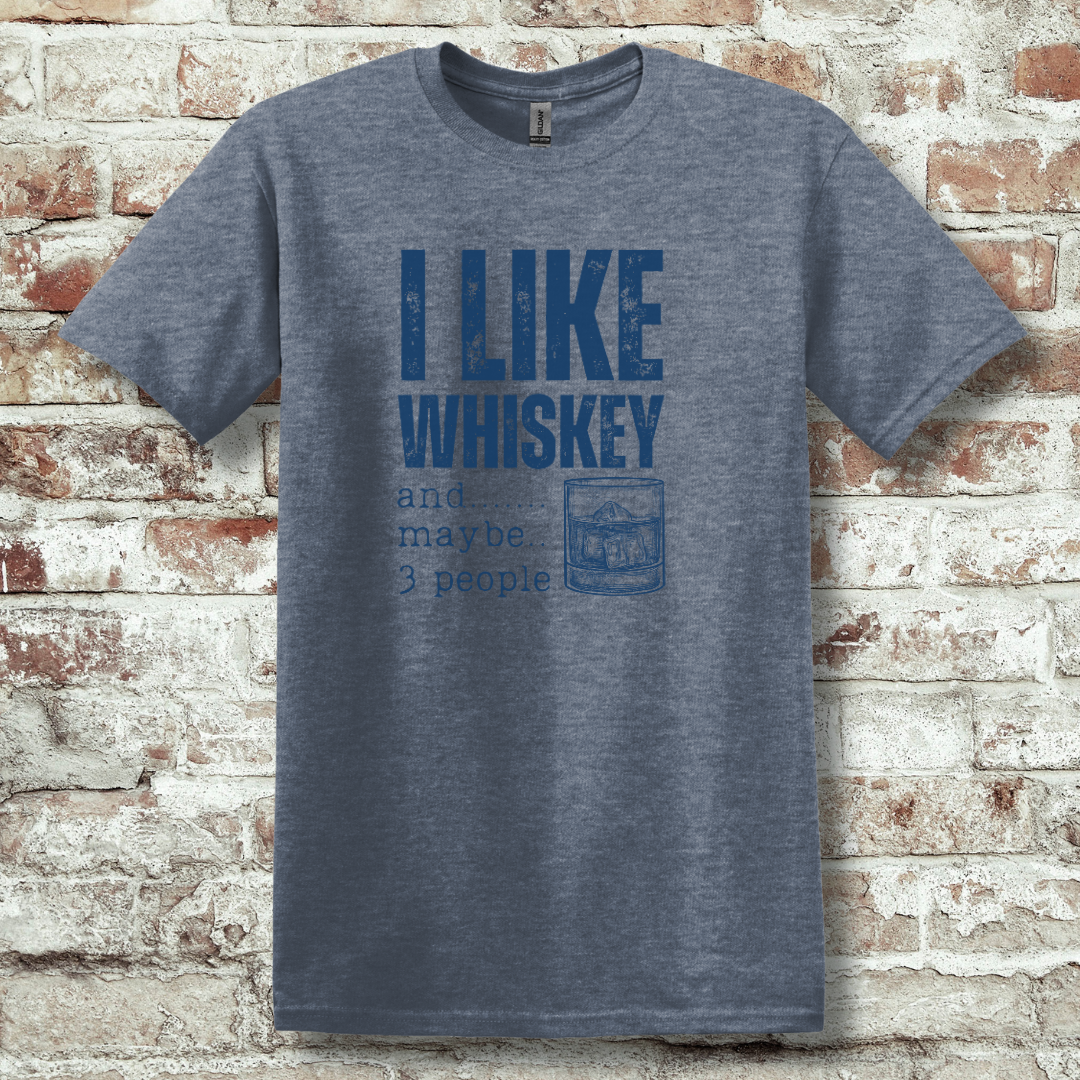 This is image of  I Like Whiskey T-Shirt version 11