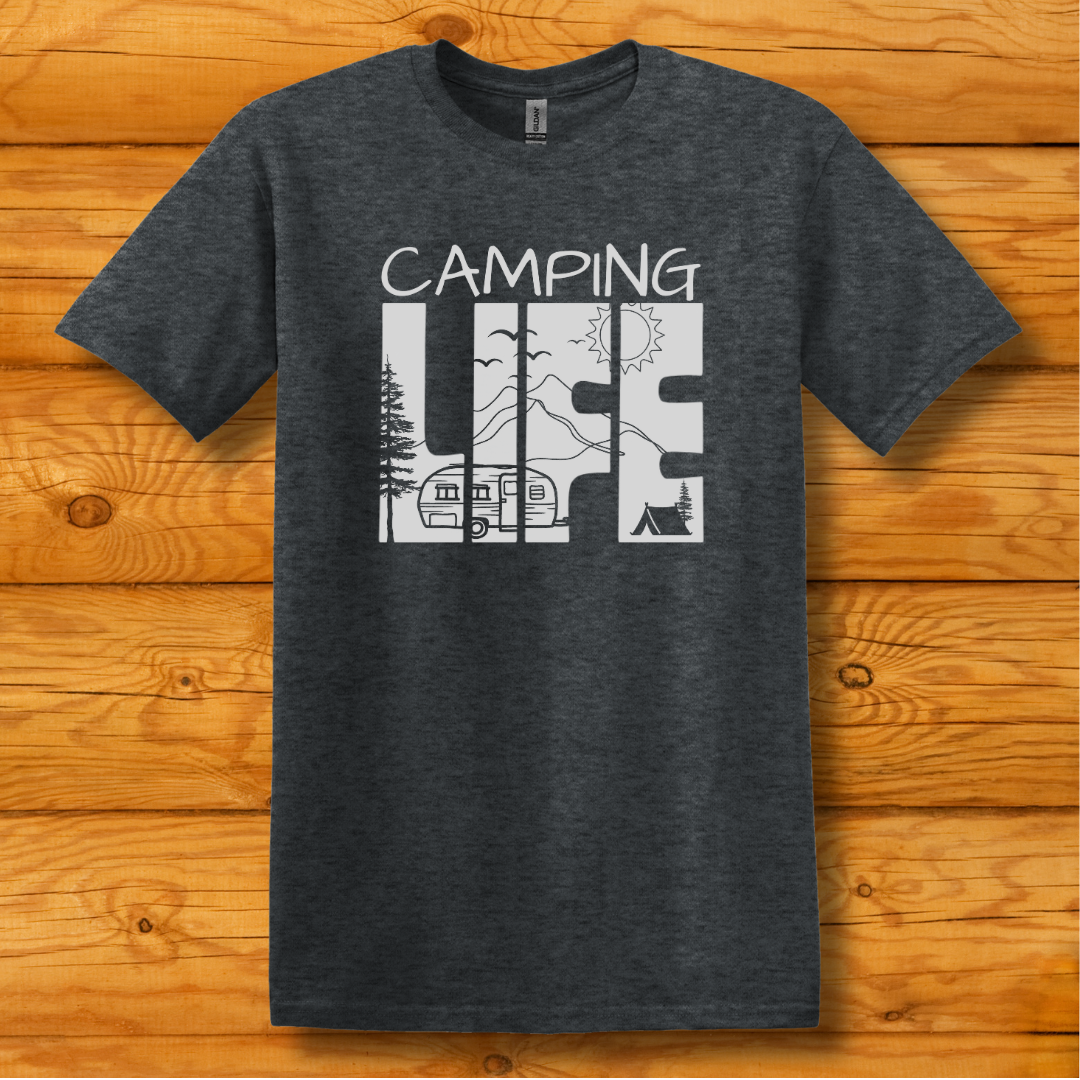 This is image of  Camping Life T-Shirt version 10
