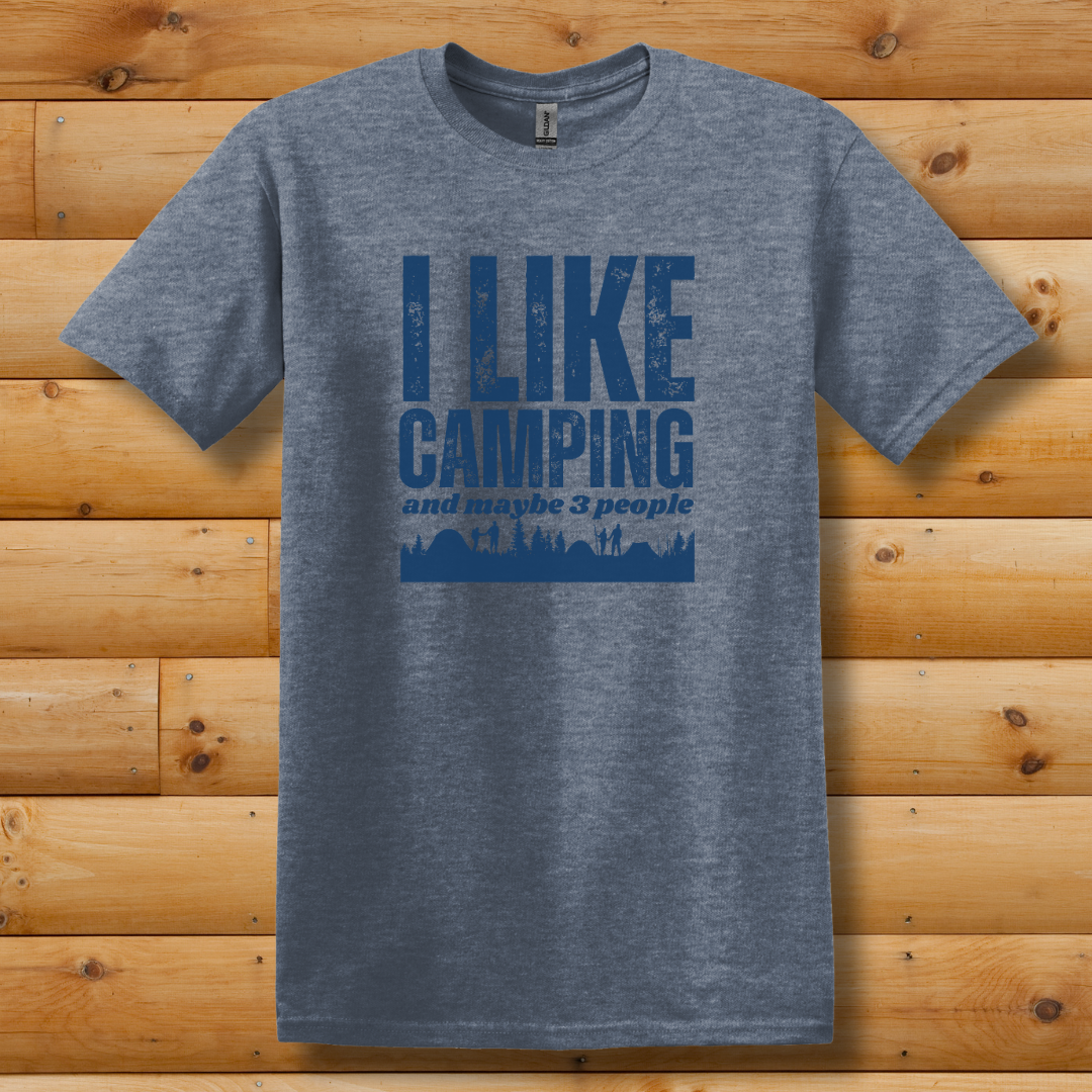 This is image of  I Like Camping T-Shirt version 14