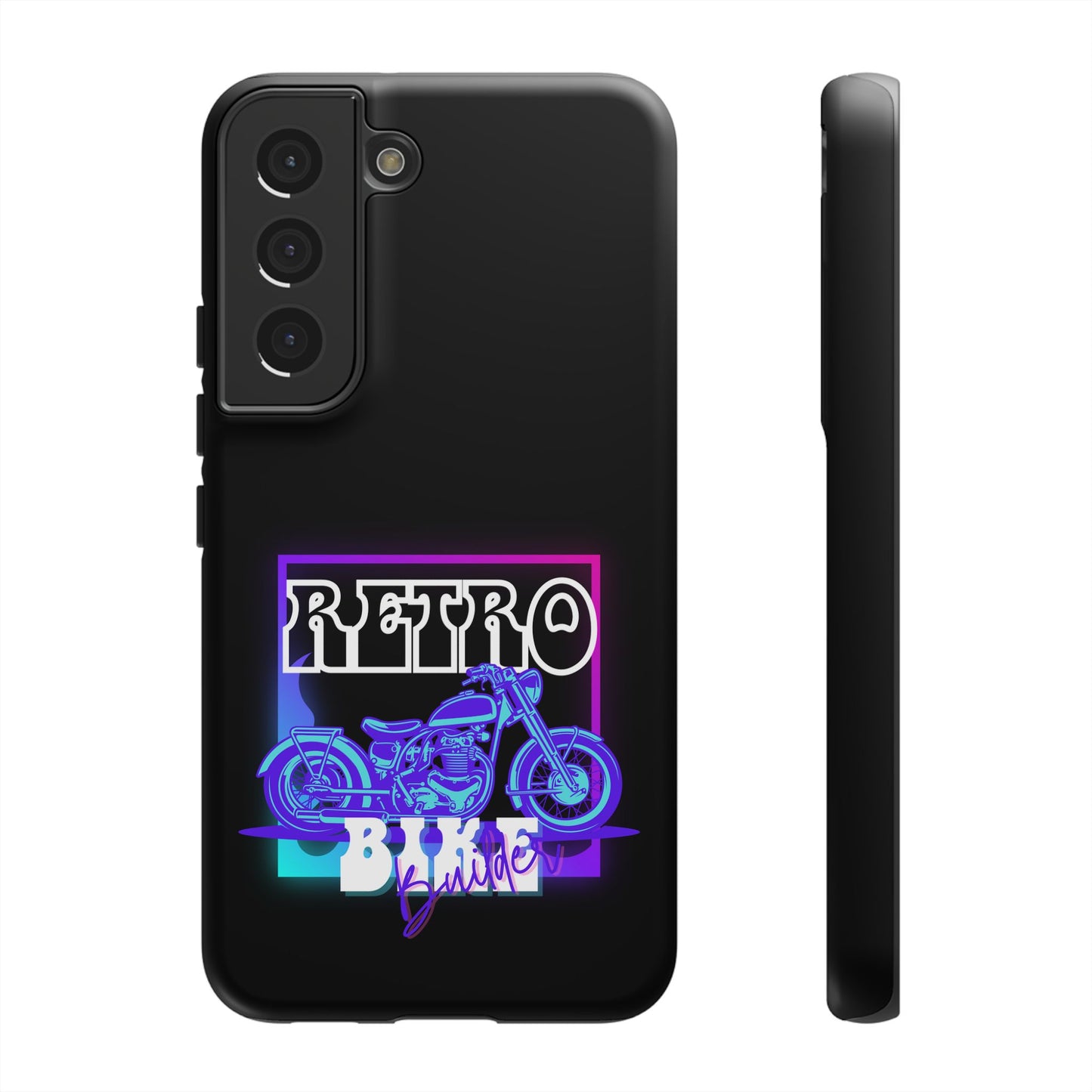 Cell Phone Case | Retro Bike Builder | For iPhone, Samsung Galaxy, and Google Pixel