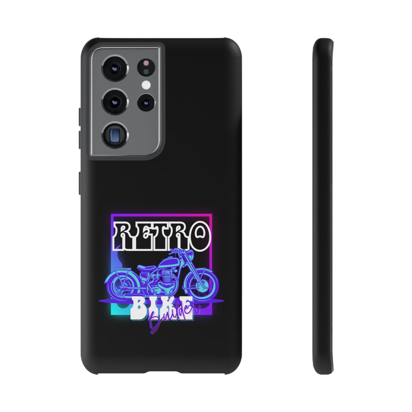 Cell Phone Case | Retro Bike Builder | For iPhone, Samsung Galaxy, and Google Pixel