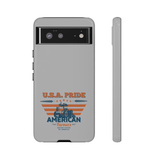 Cell Phone Case | USA Pride American Farmers | For iPhone, Samsung Galaxy, and Google Pixel