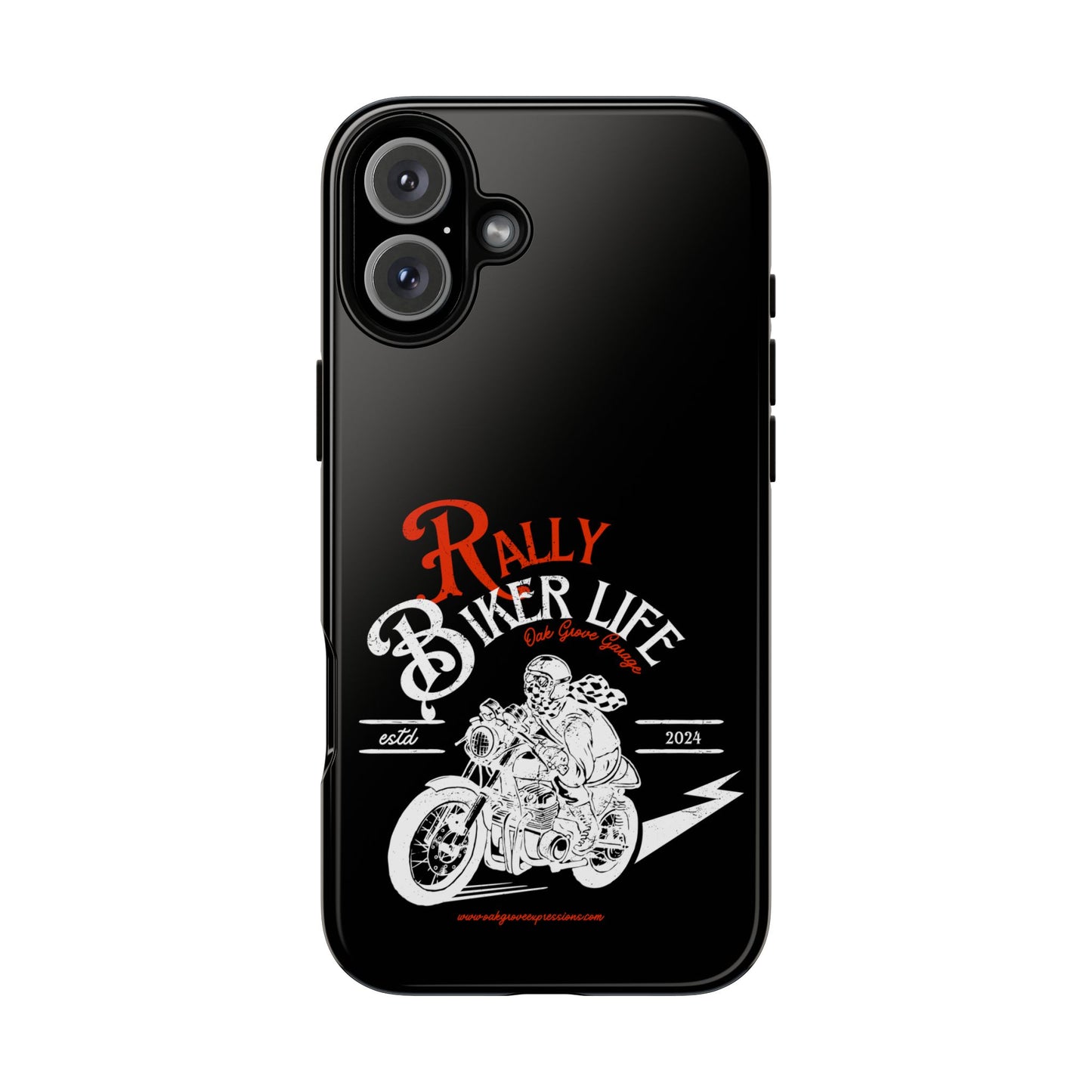 Cell Phone Case | Rally Biker Life | For iPhone, Samsung Galaxy, and Google Pixel