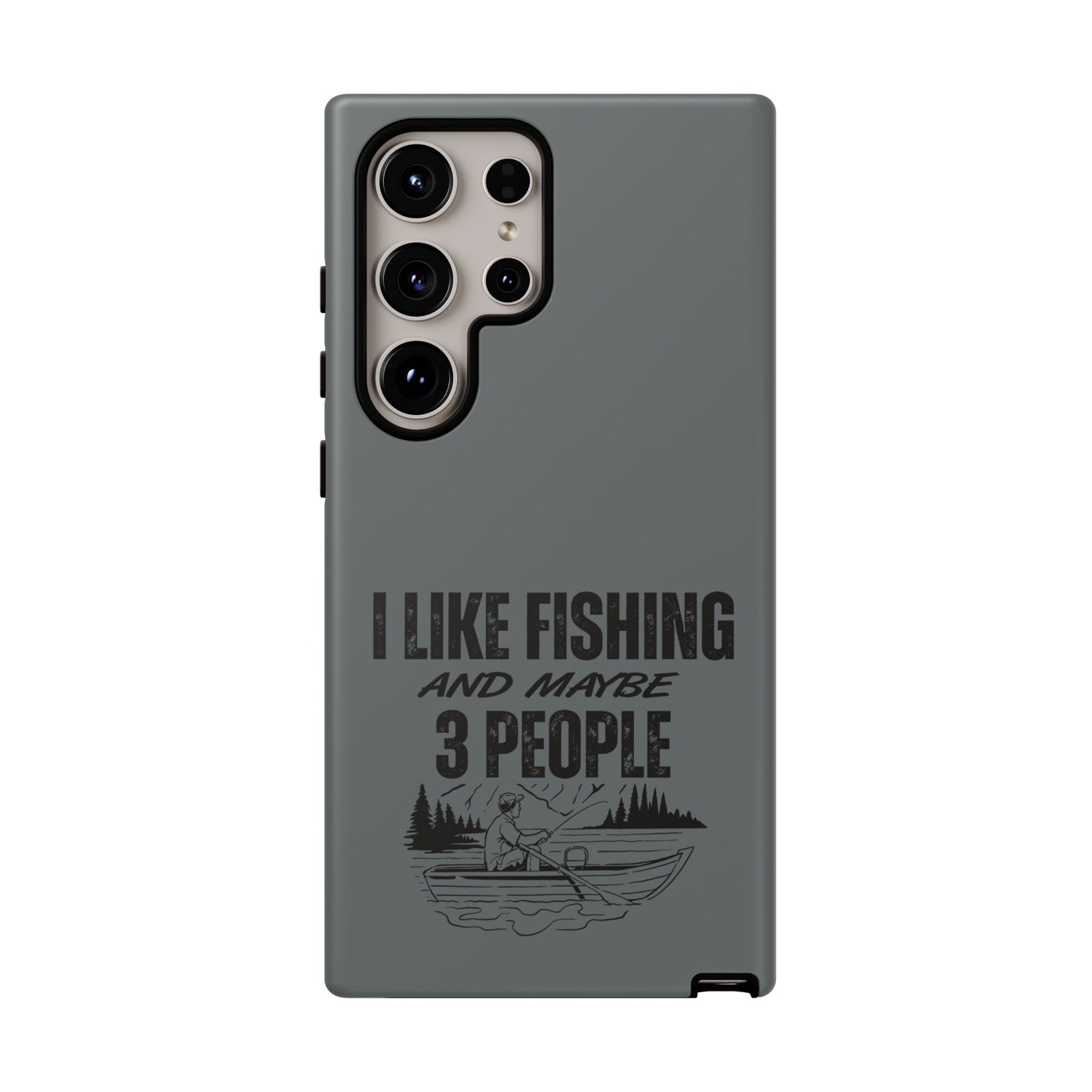 Cell Phone Case | I Like Fishing | For iPhone, Samsung Galaxy, and Google Pixel