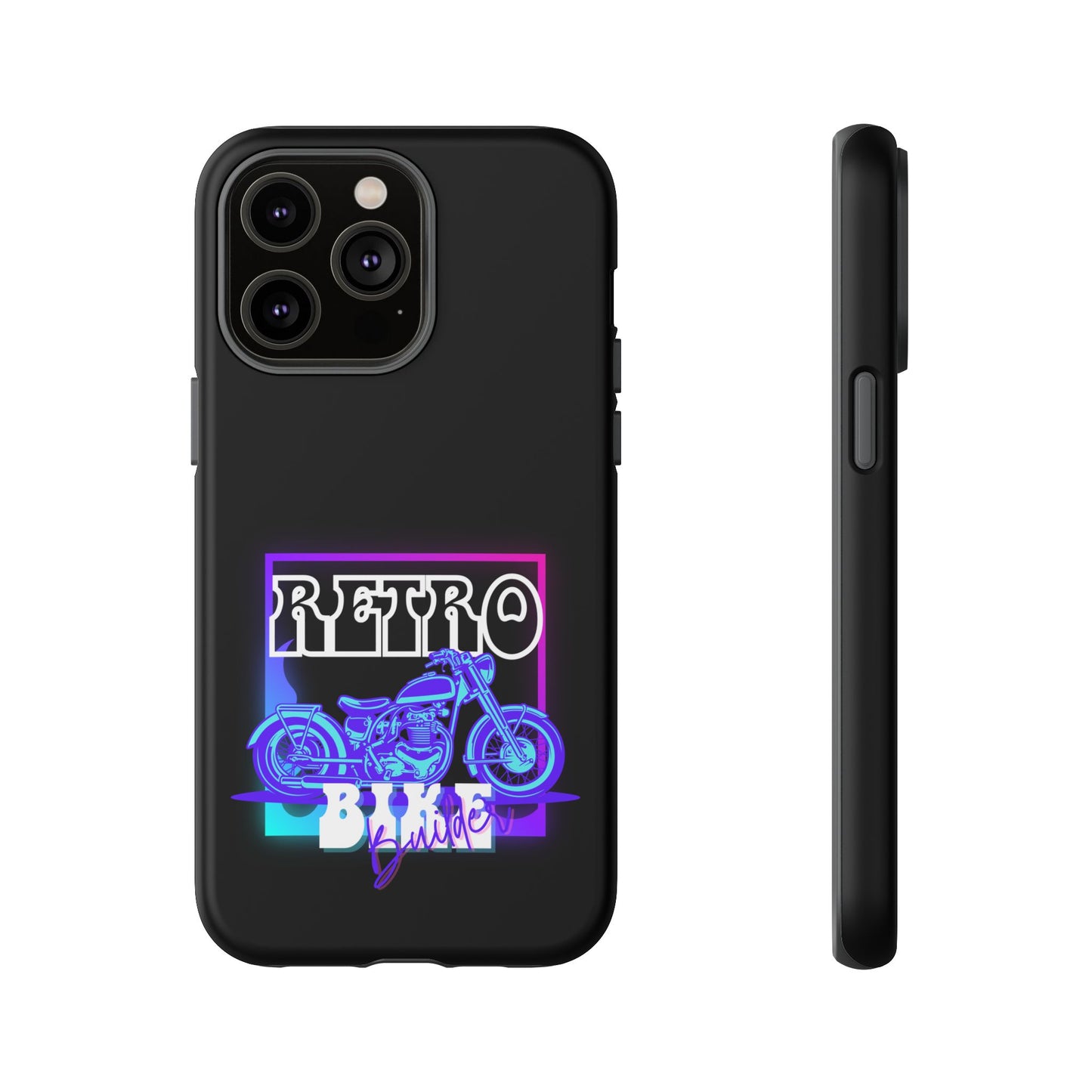 Cell Phone Case | Retro Bike Builder | For iPhone, Samsung Galaxy, and Google Pixel