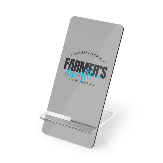 Farmer's Daughter, Cell Phone Stand for Desk or Nightstand