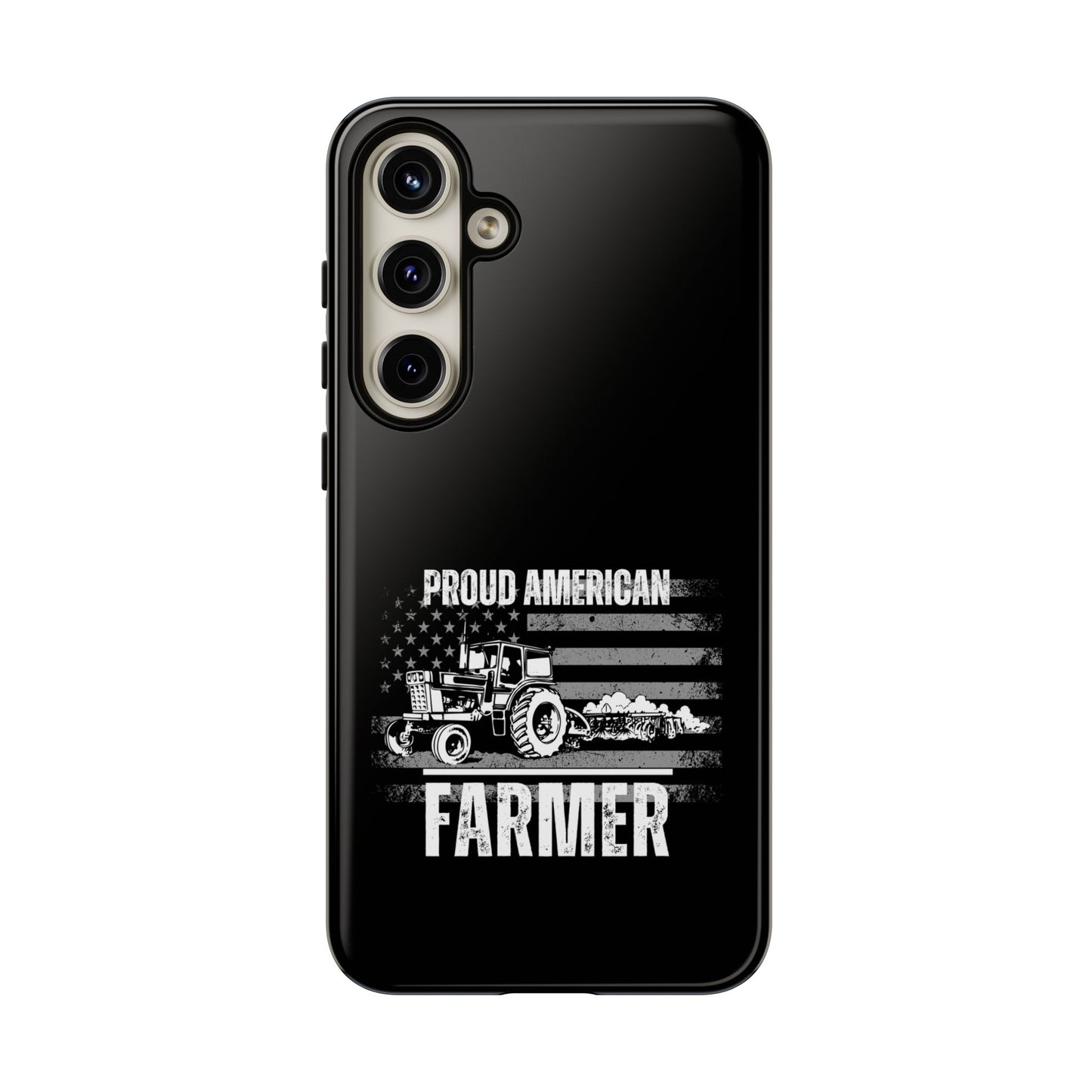 Cell Phone Case | Proud American Farmer | For iPhone, Samsung Galaxy, and Google Pixel
