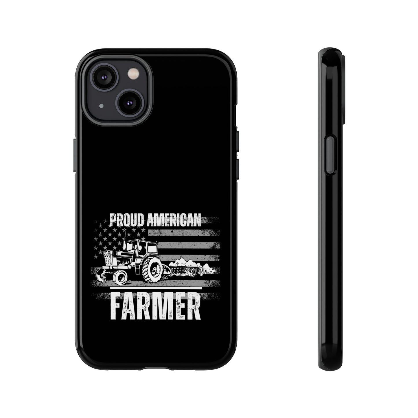 Cell Phone Case | Proud American Farmer | For iPhone, Samsung Galaxy, and Google Pixel