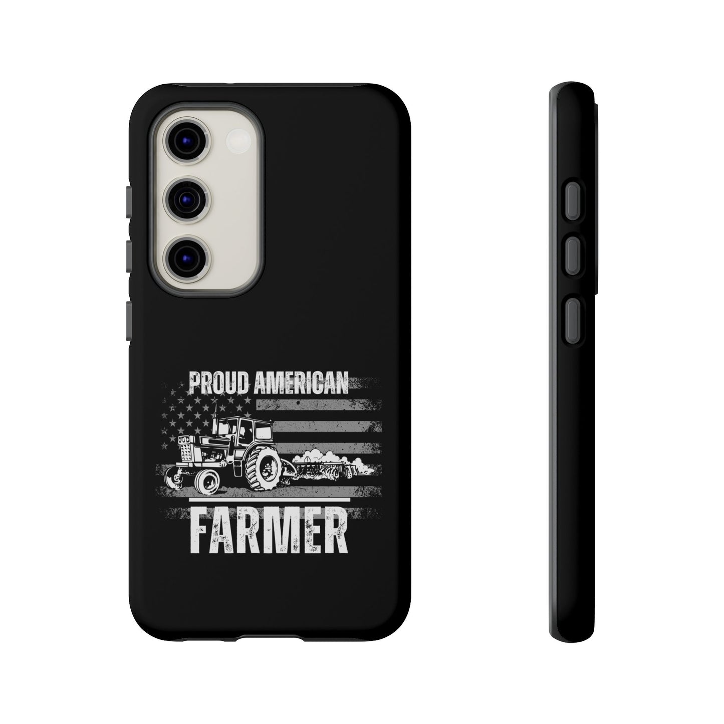 Cell Phone Case | Proud American Farmer | For iPhone, Samsung Galaxy, and Google Pixel