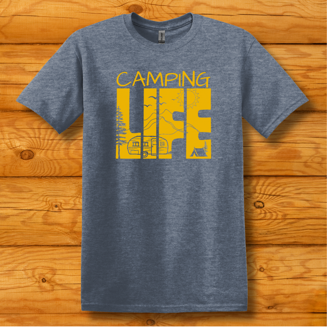 This is image of  Camping Life T-Shirt version 12