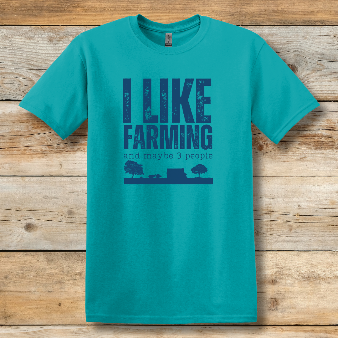 This is image of  I Like Farming T-Shirt version 5
