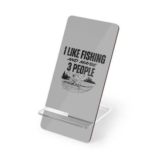I Like Fishing, Cell Phone Stand for Desk or Nightstand