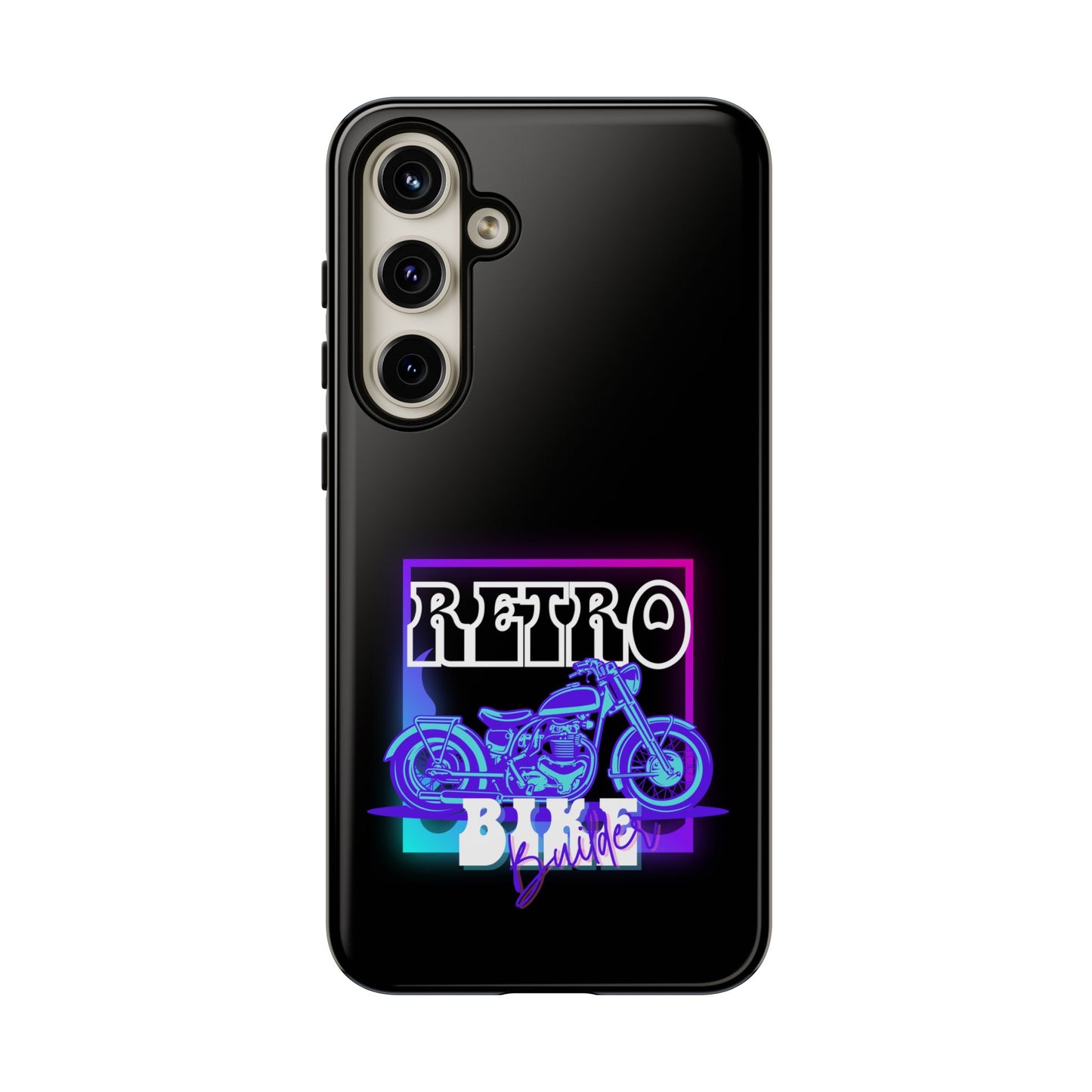 Cell Phone Case | Retro Bike Builder | For iPhone, Samsung Galaxy, and Google Pixel