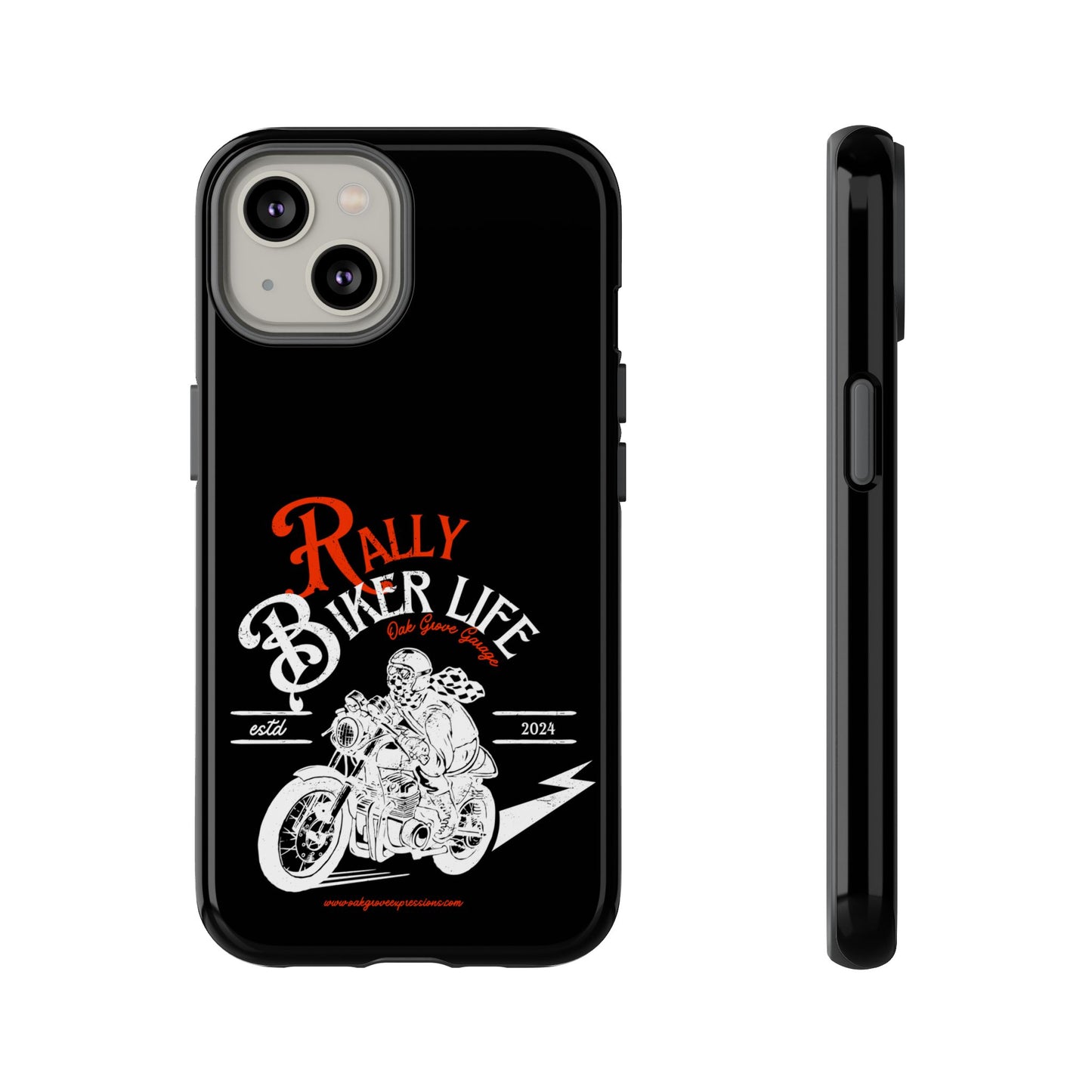 Cell Phone Case | Rally Biker Life | For iPhone, Samsung Galaxy, and Google Pixel