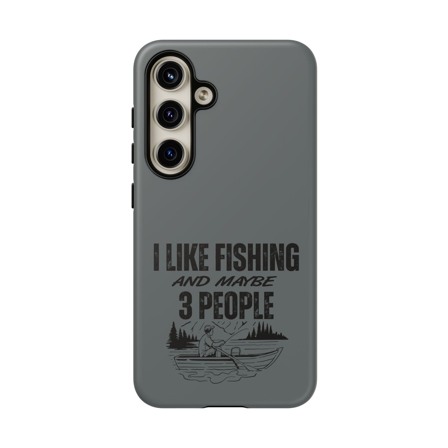 Cell Phone Case | I Like Fishing | For iPhone, Samsung Galaxy, and Google Pixel