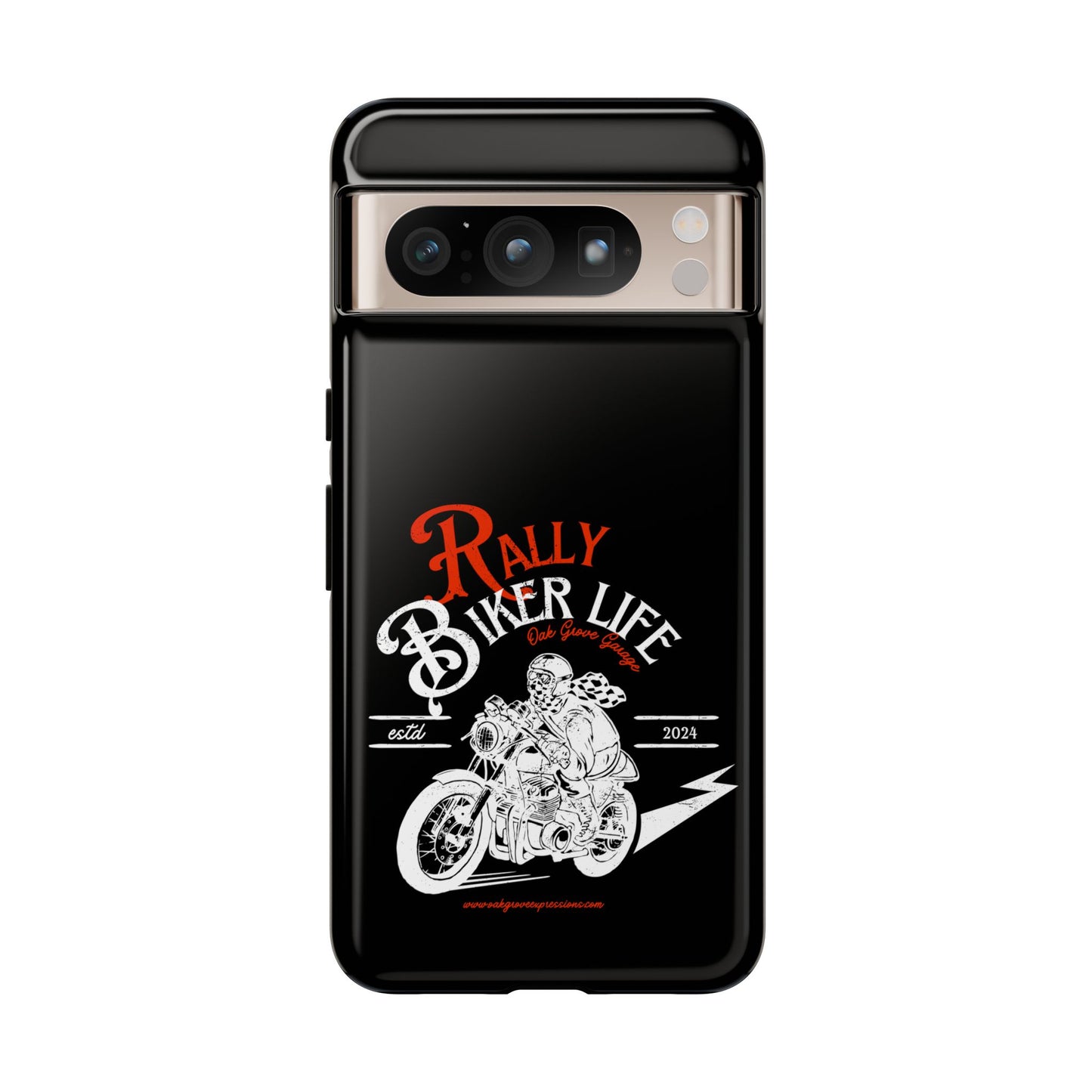 Cell Phone Case | Rally Biker Life | For iPhone, Samsung Galaxy, and Google Pixel