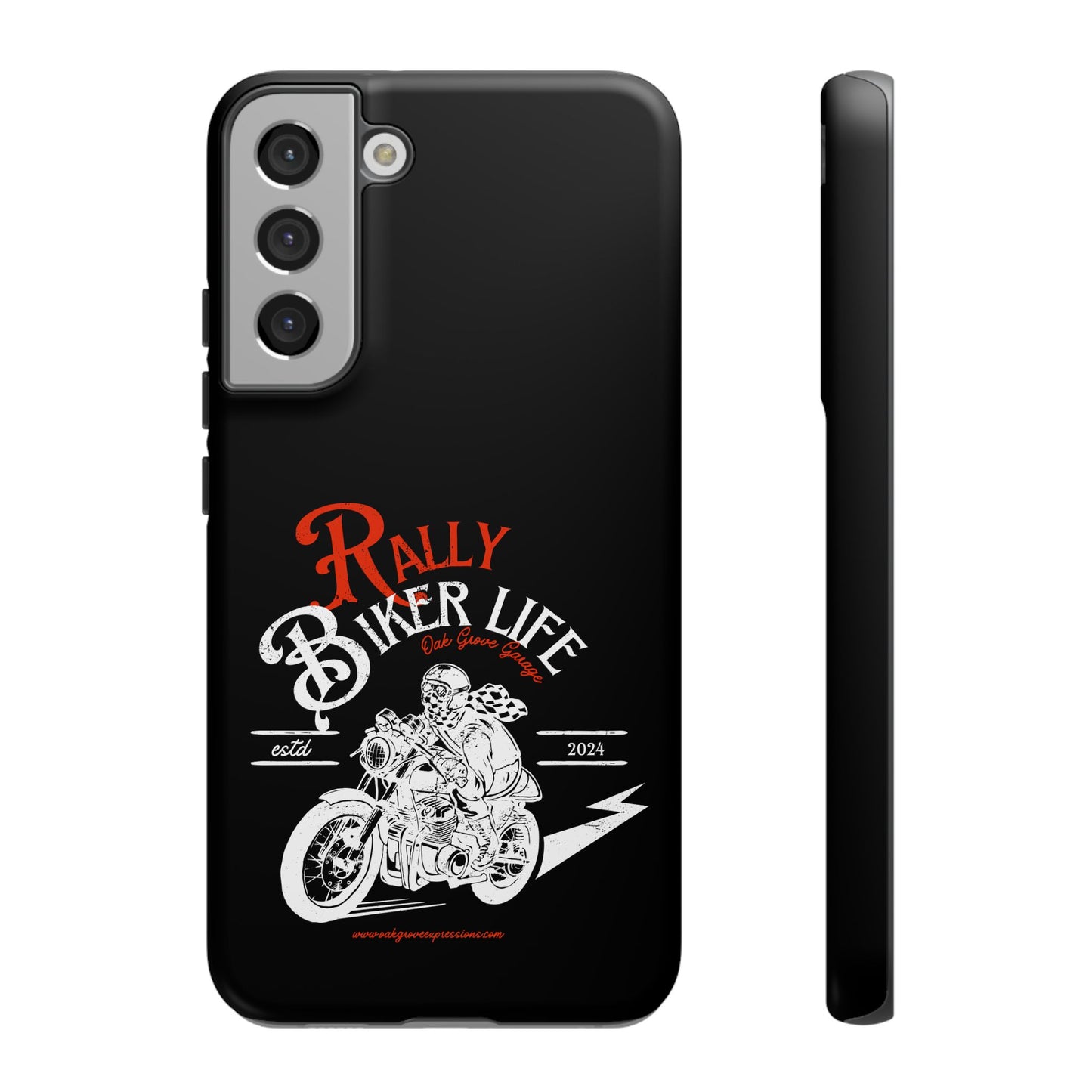 Cell Phone Case | Rally Biker Life | For iPhone, Samsung Galaxy, and Google Pixel