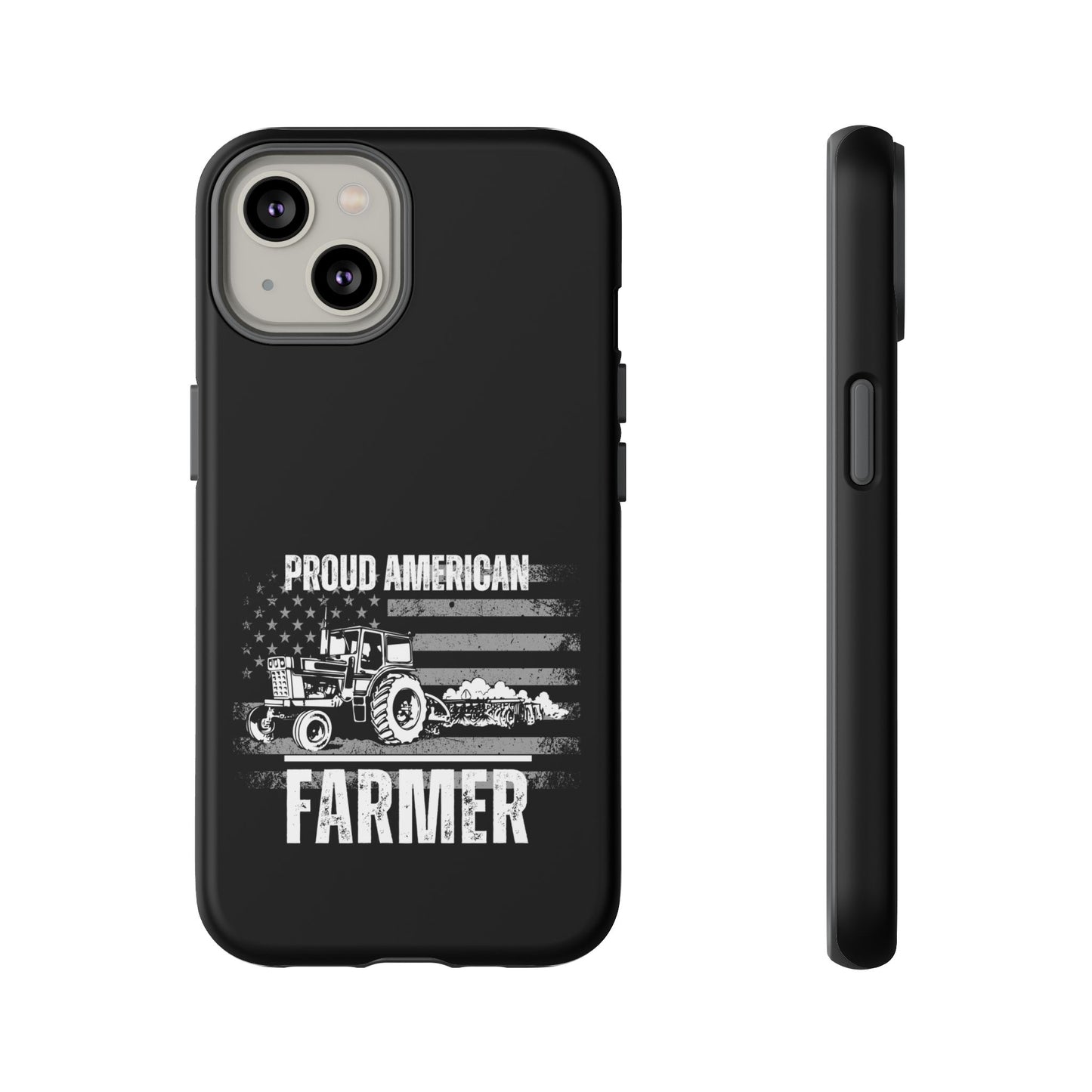 Cell Phone Case | Proud American Farmer | For iPhone, Samsung Galaxy, and Google Pixel