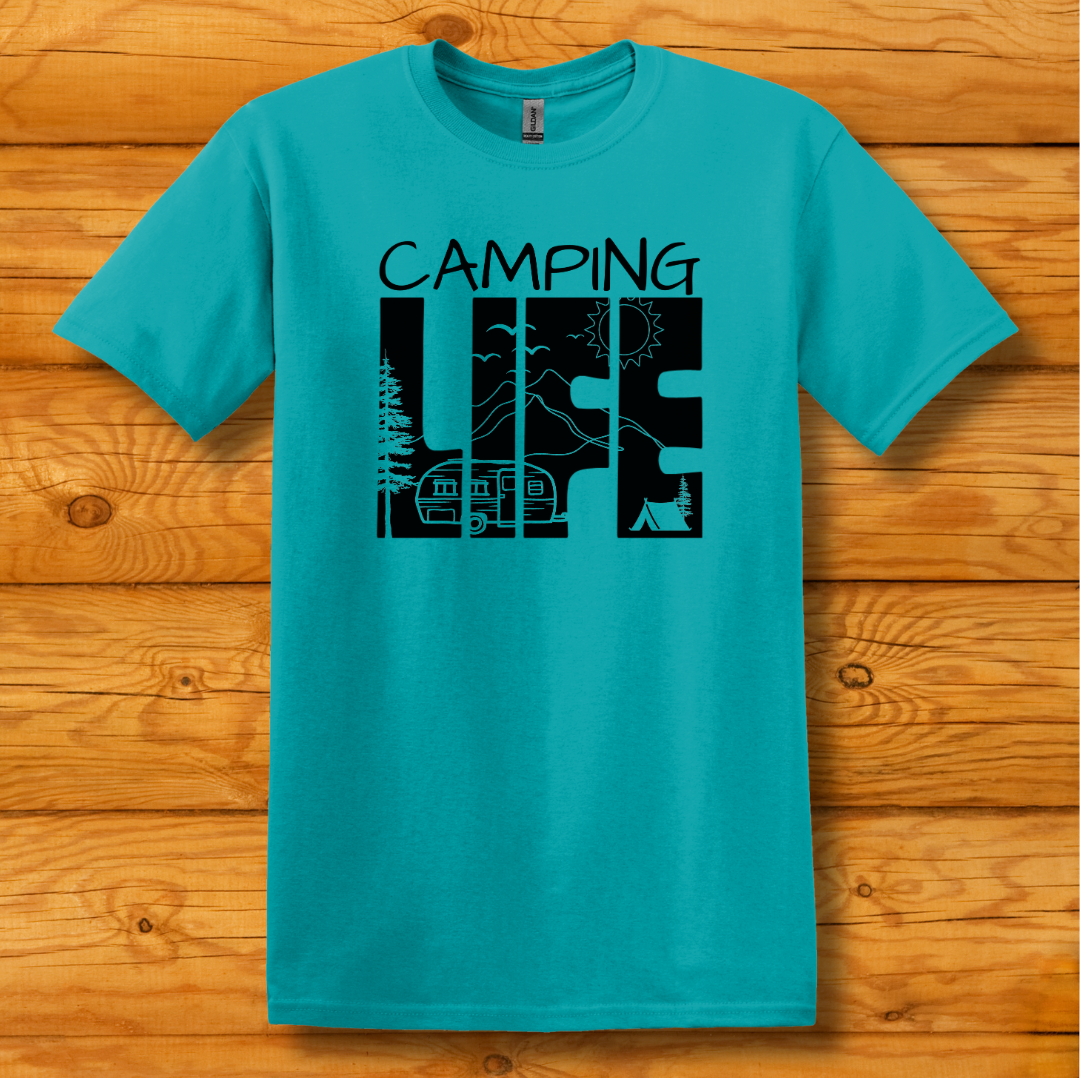 This is image of  Camping Life T-Shirt version 8