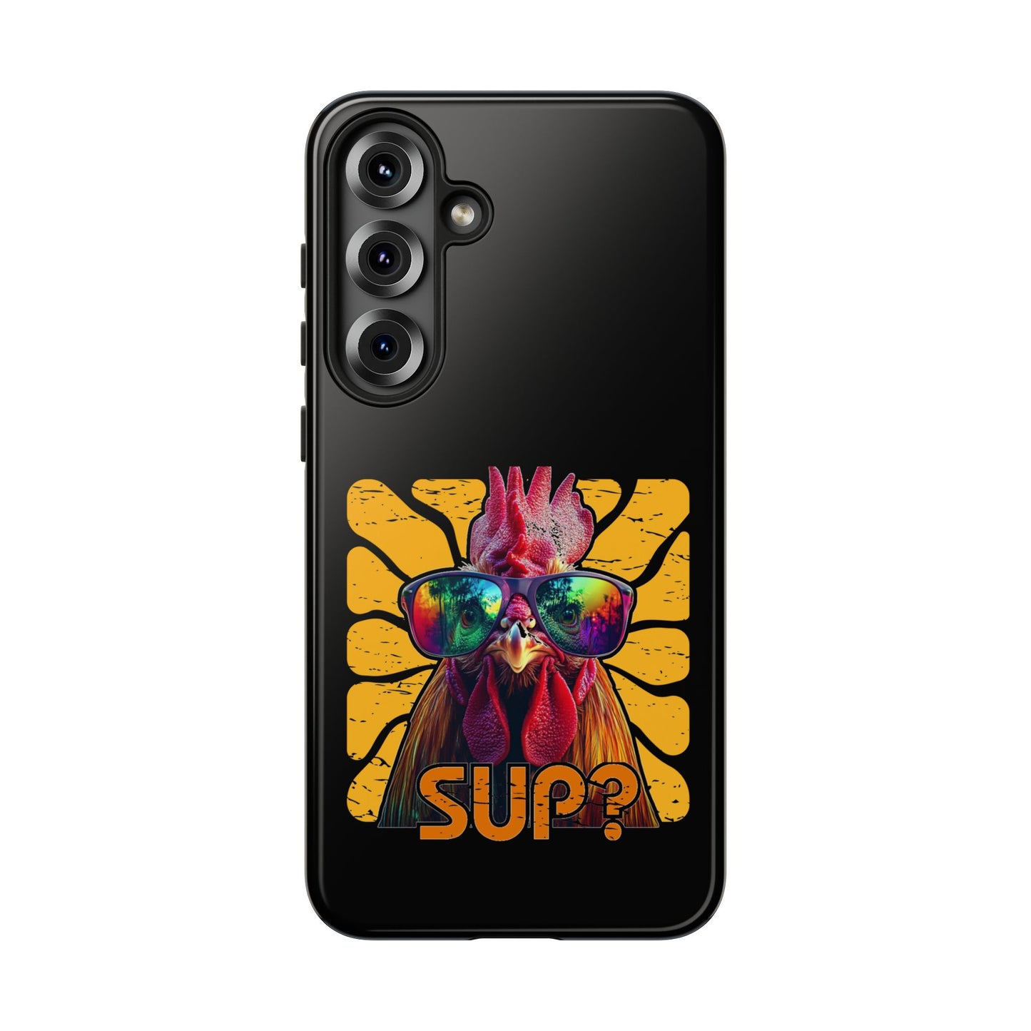 Cell Phone Case | Rooster Sup? | For iPhone, Samsung Galaxy, and Google Pixel