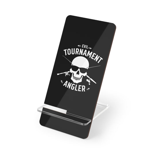 Evil Tournament Angler, Cell Phone Stand for Desk or Nightstand