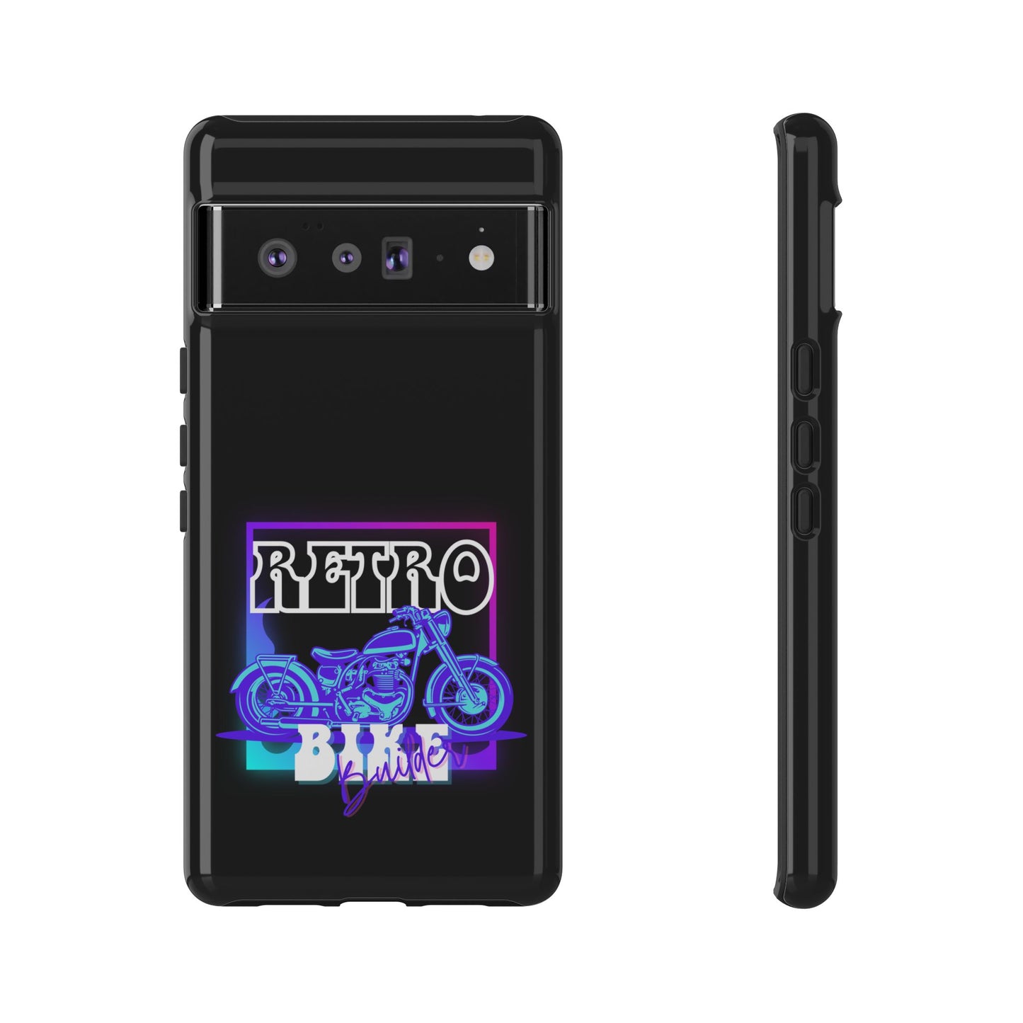 Cell Phone Case | Retro Bike Builder | For iPhone, Samsung Galaxy, and Google Pixel
