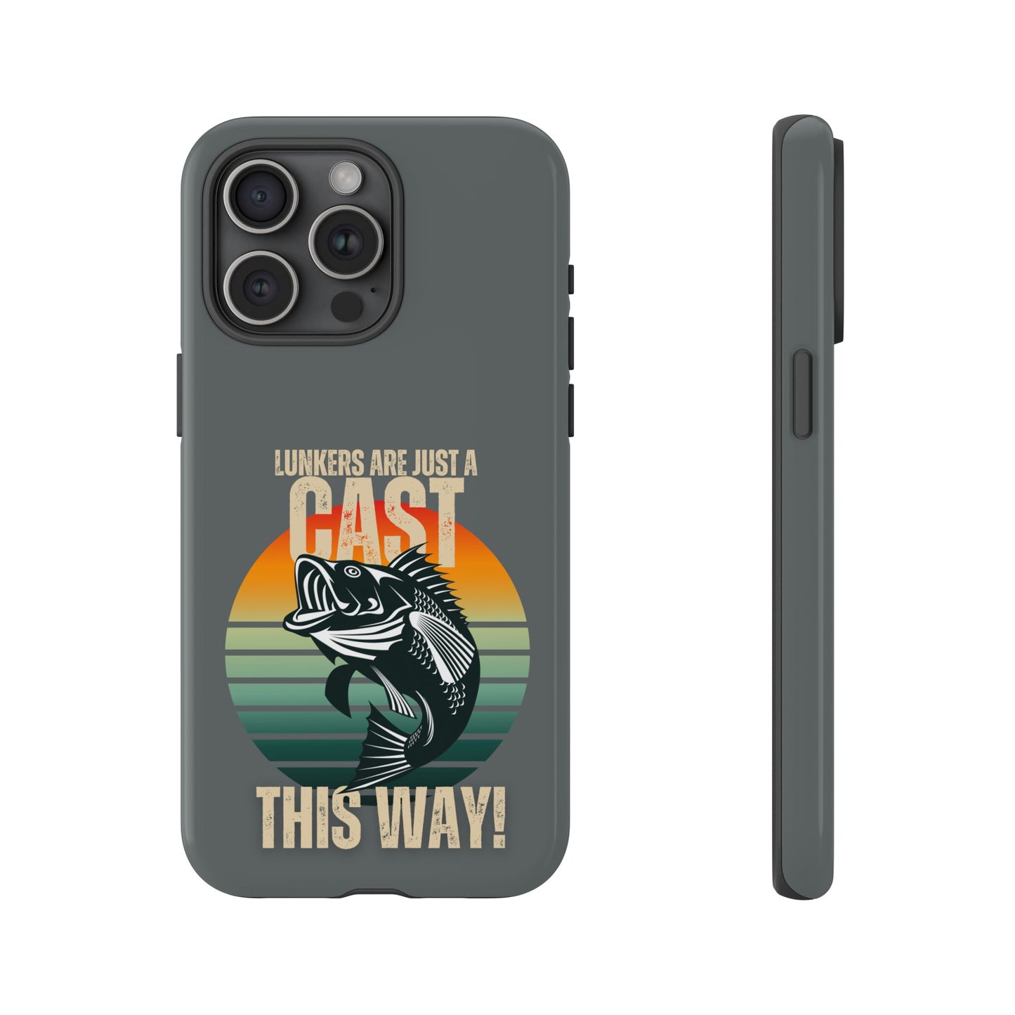 Cell Phone Case | Lunkers This Way | For iPhone, Samsung Galaxy, and Google Pixel